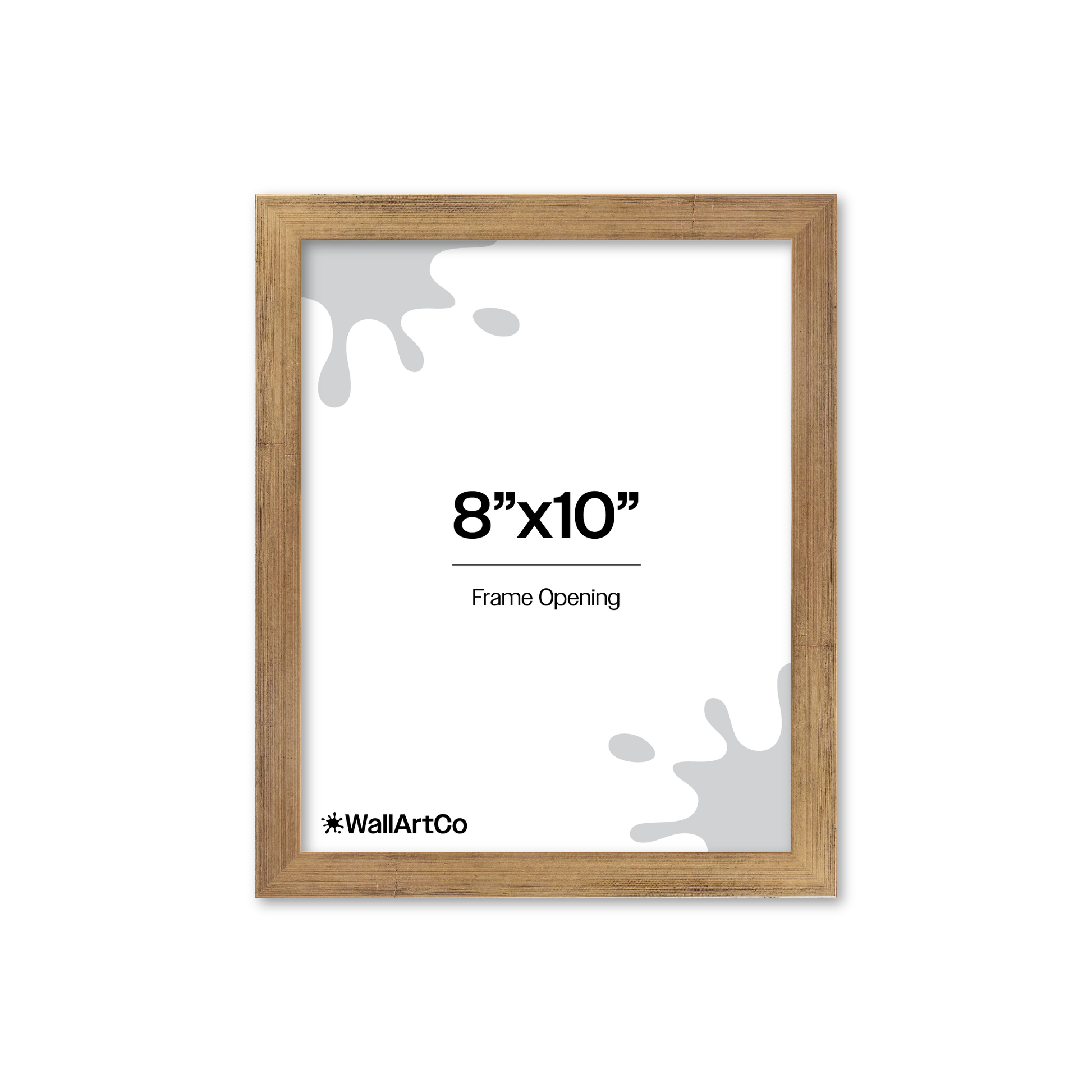 Front of picture frame