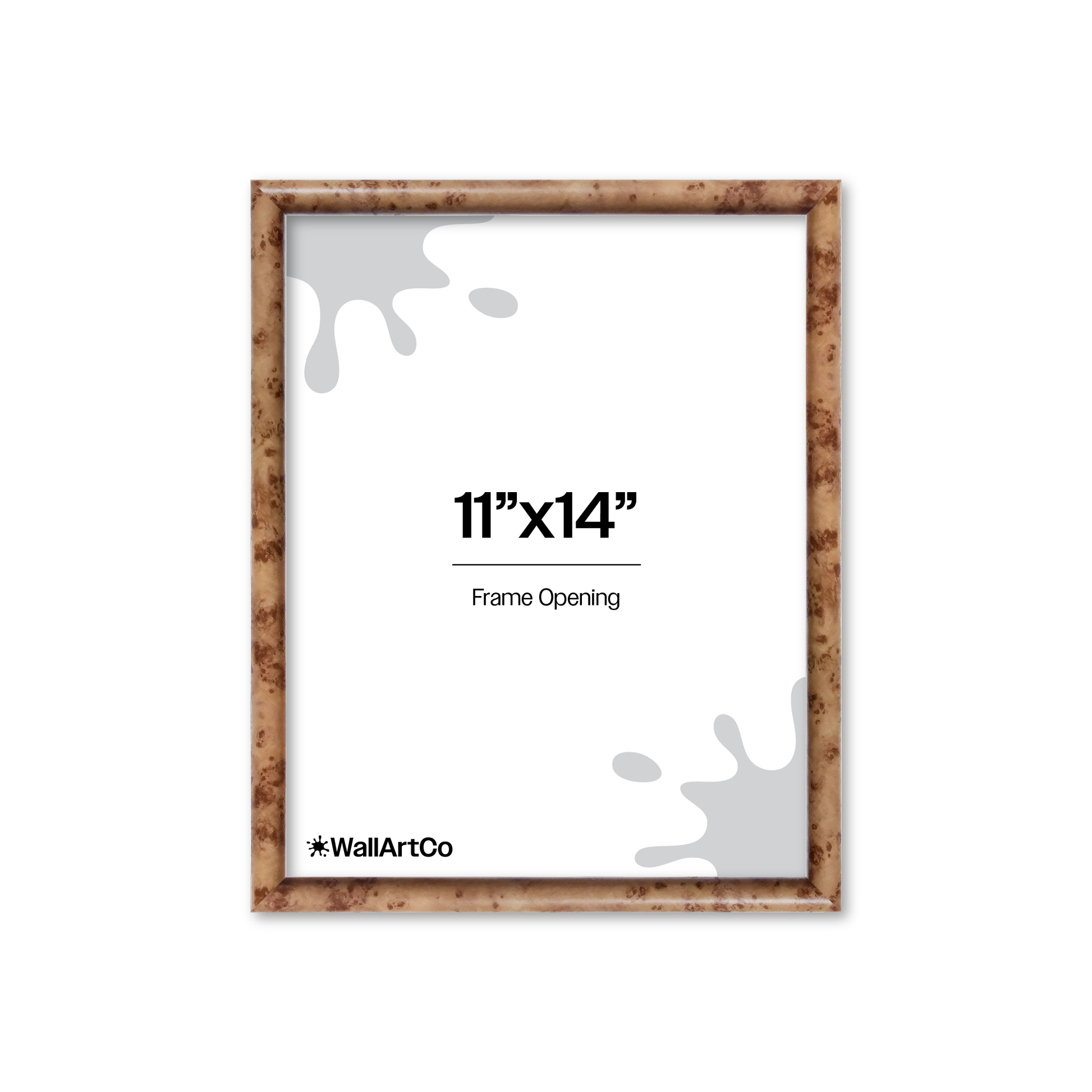 Front of picture frame