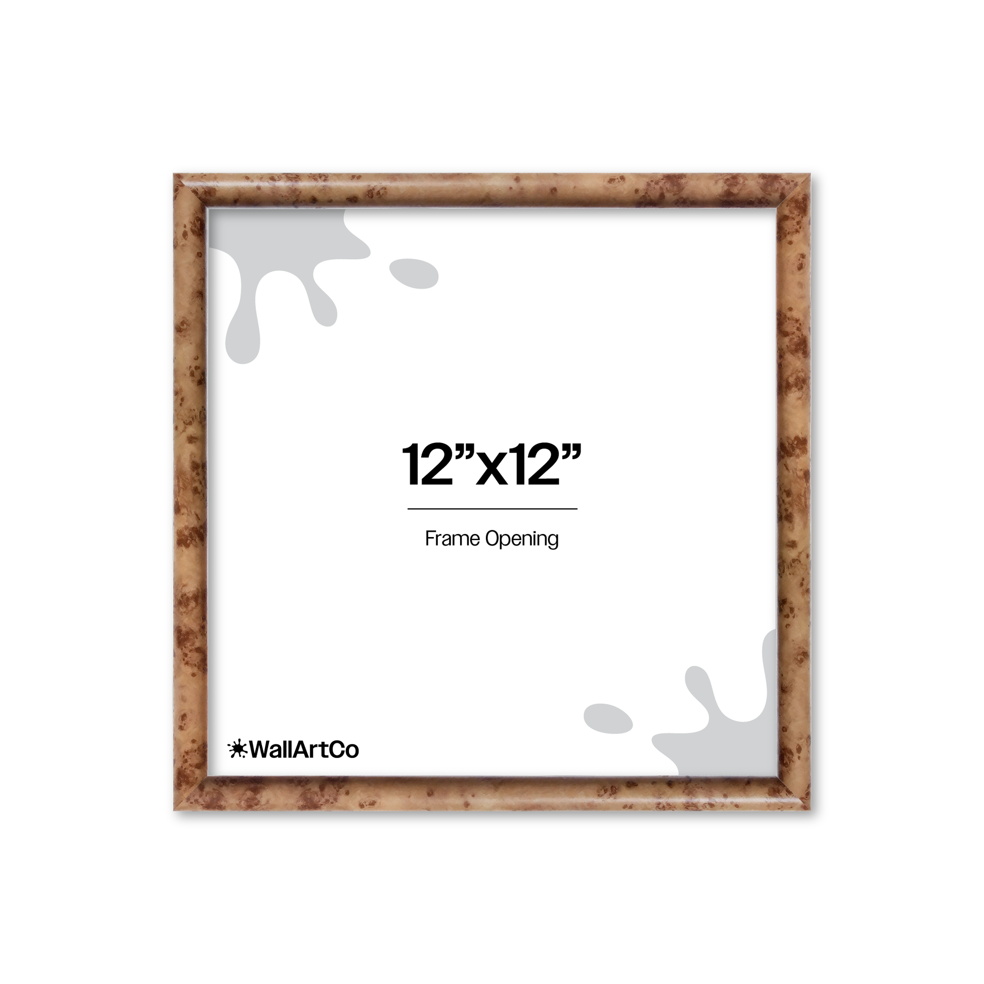 Front of picture frame