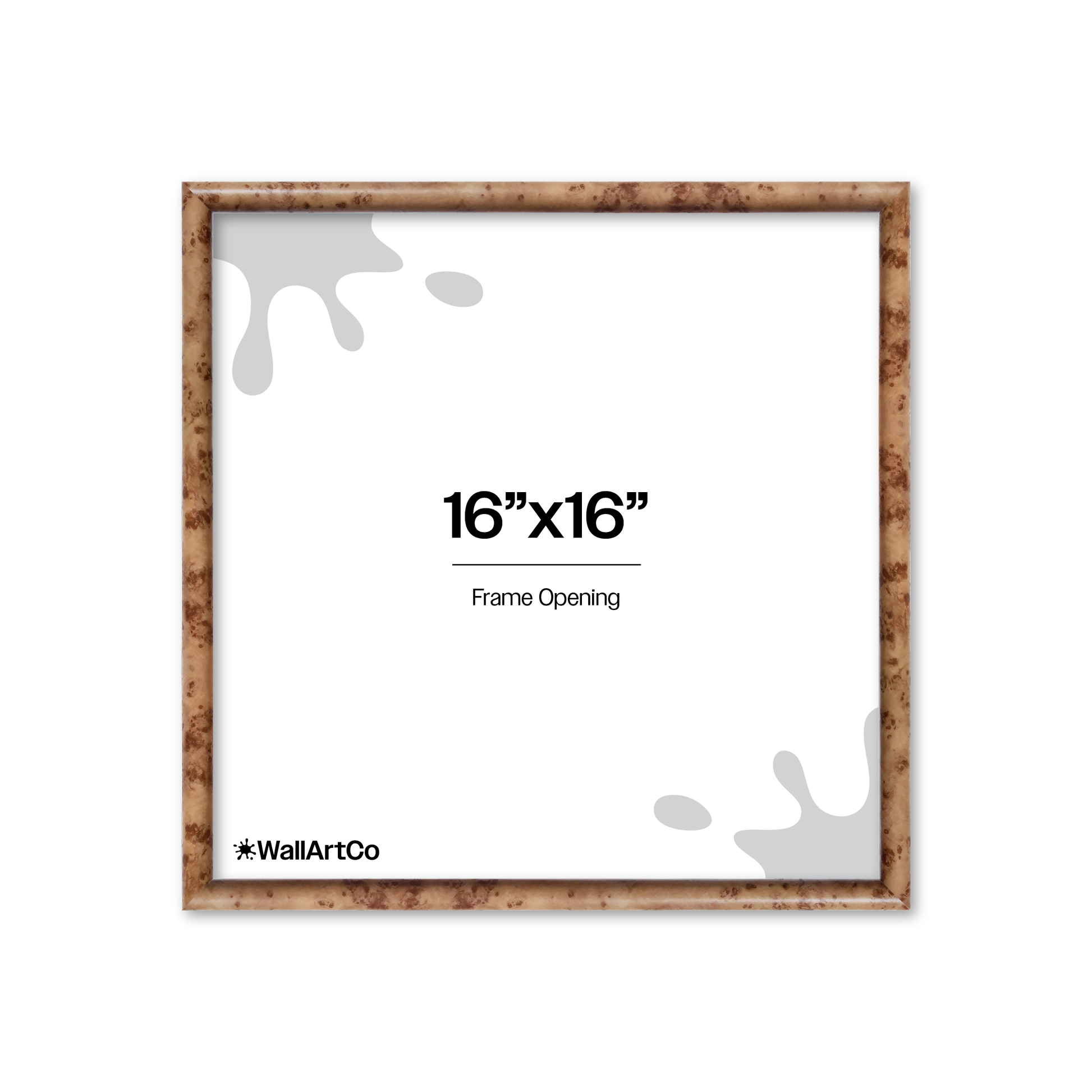 Front of picture frame