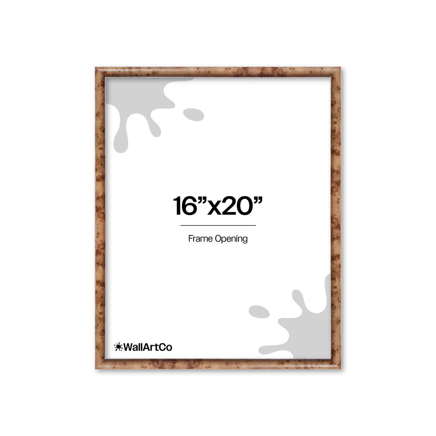 Front of picture frame