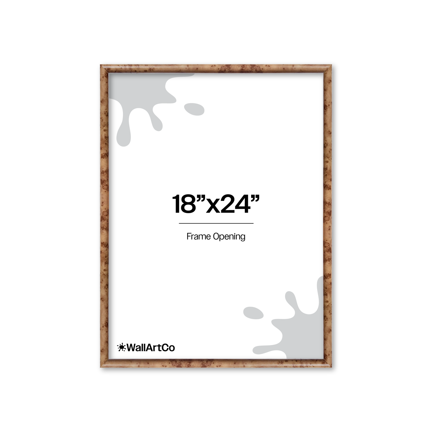 Front of picture frame