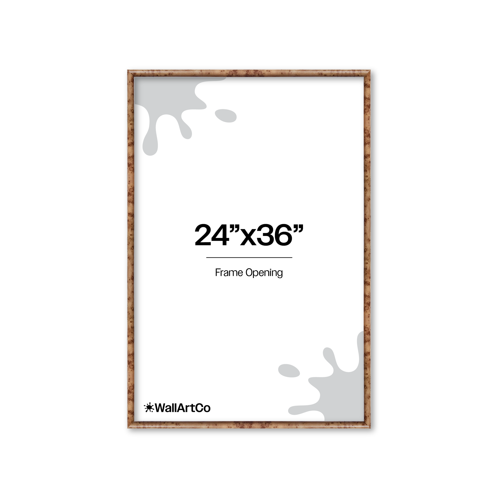 Front of picture frame