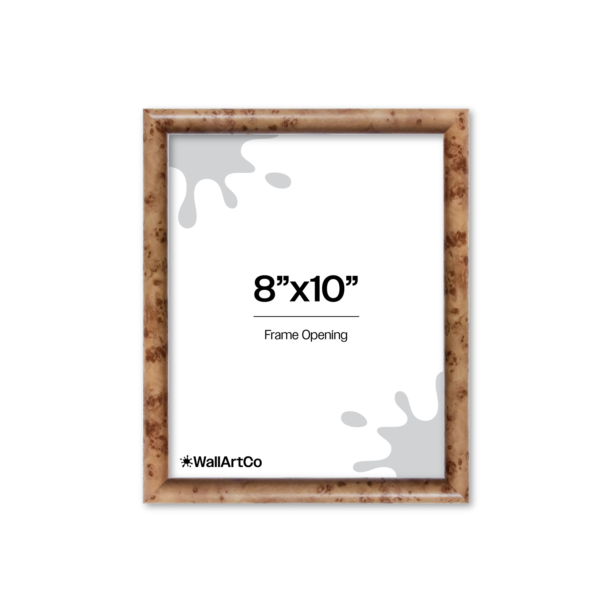 Front of picture frame