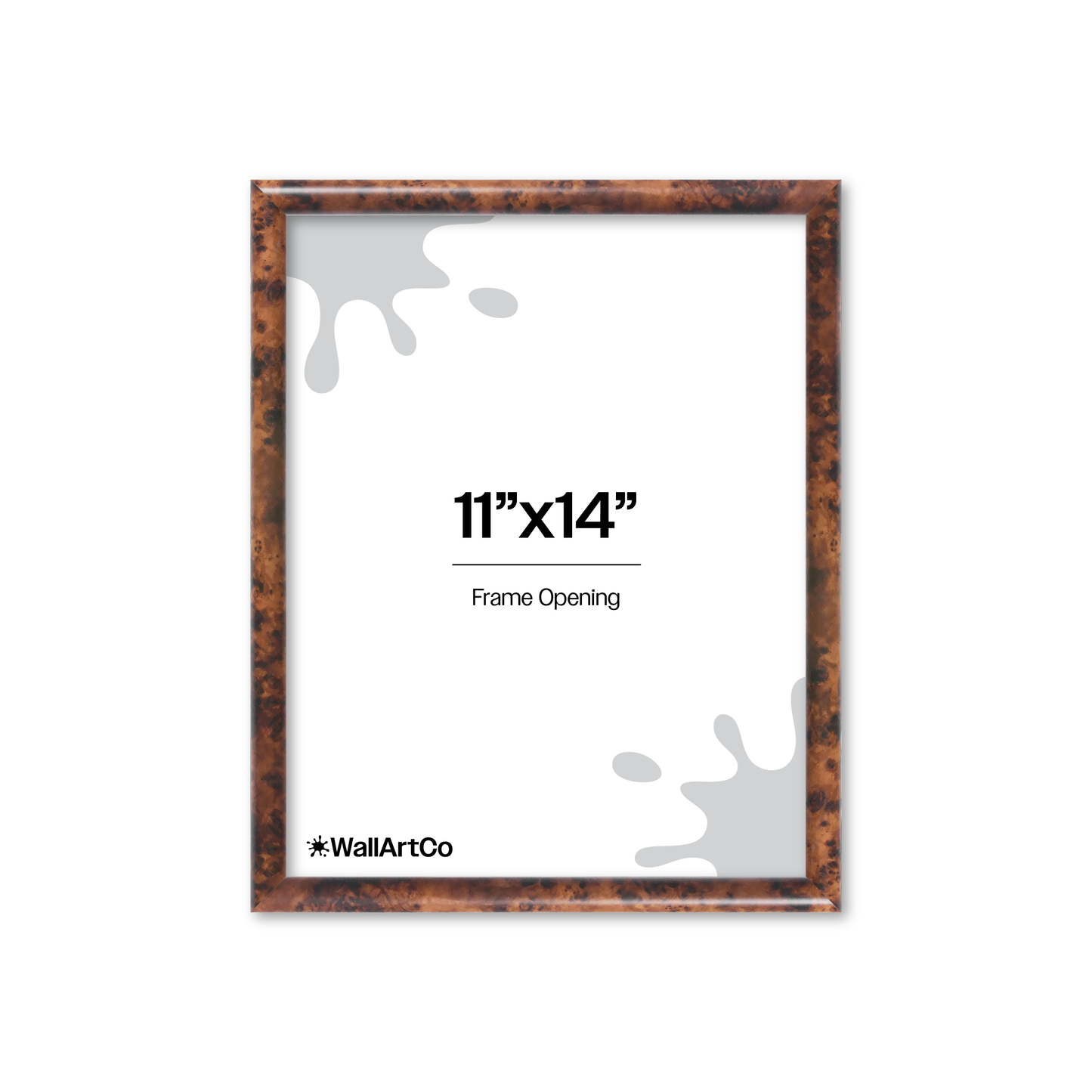 Front of picture frame