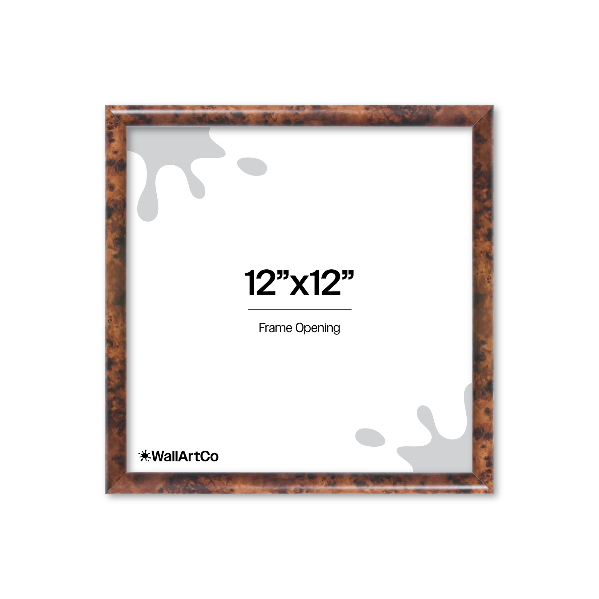 Front of picture frame