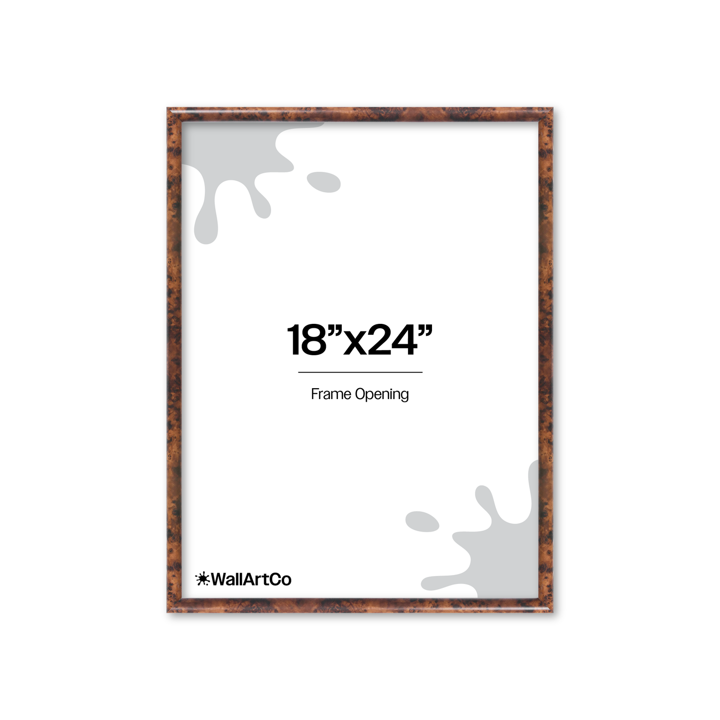 Front of picture frame