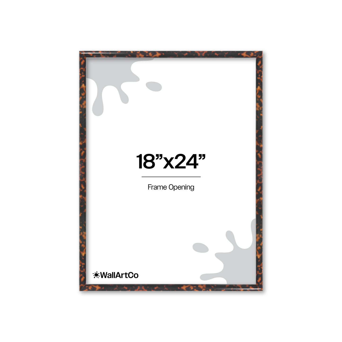 Front of picture frame