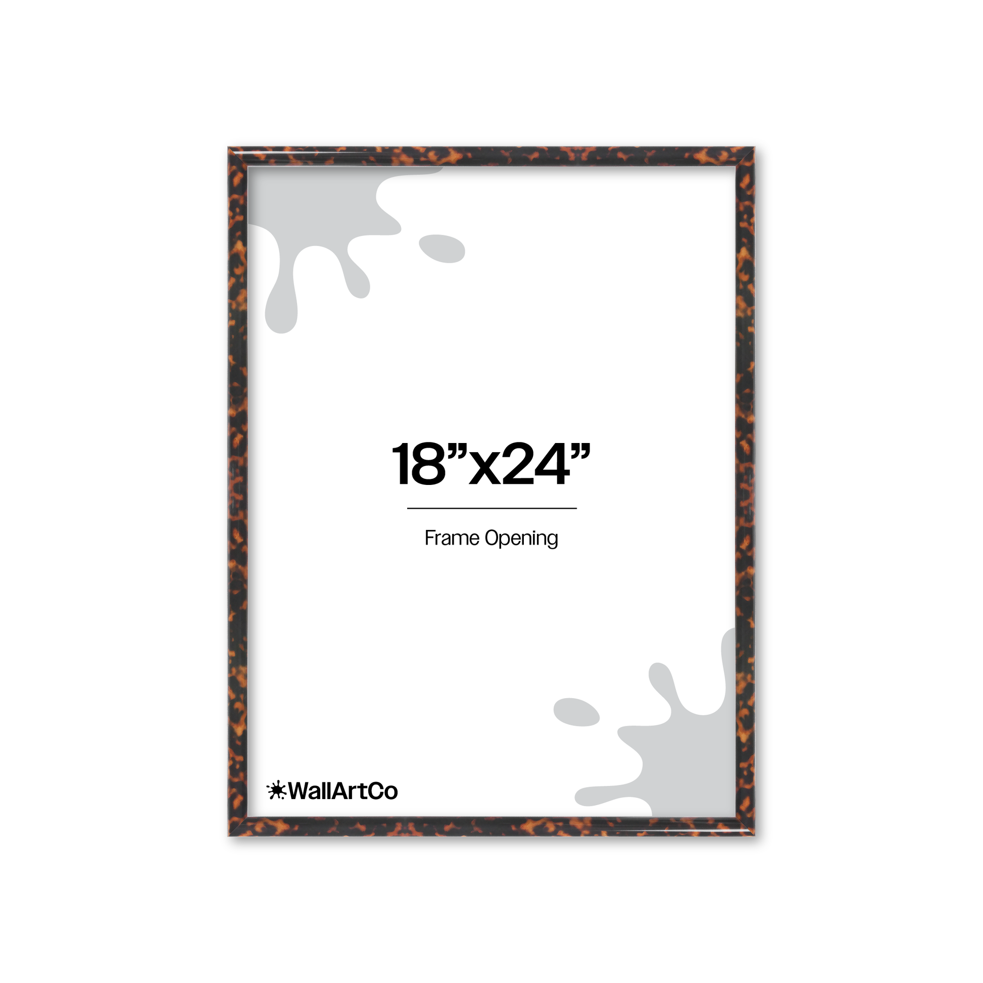Front of picture frame