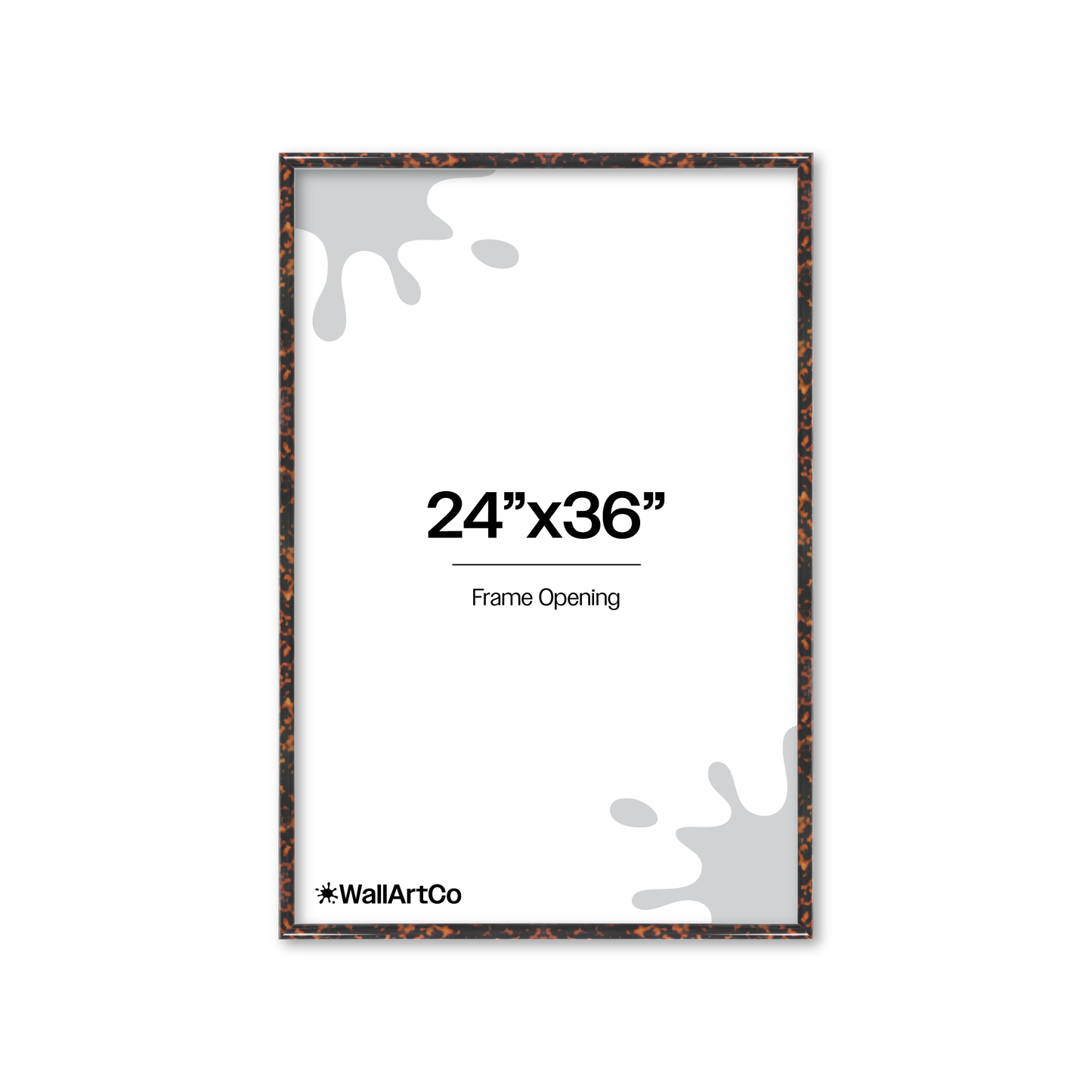 Front of picture frame