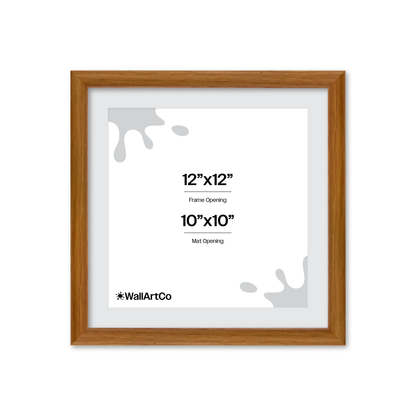 12" x 12" Light Oak Hudson Narrows Wall Frame