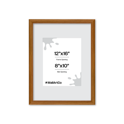 12" x 16" Light Oak Hudson Narrows Wall Frame