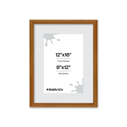 12" x 16" Light Oak Hudson Narrows Wall Frame