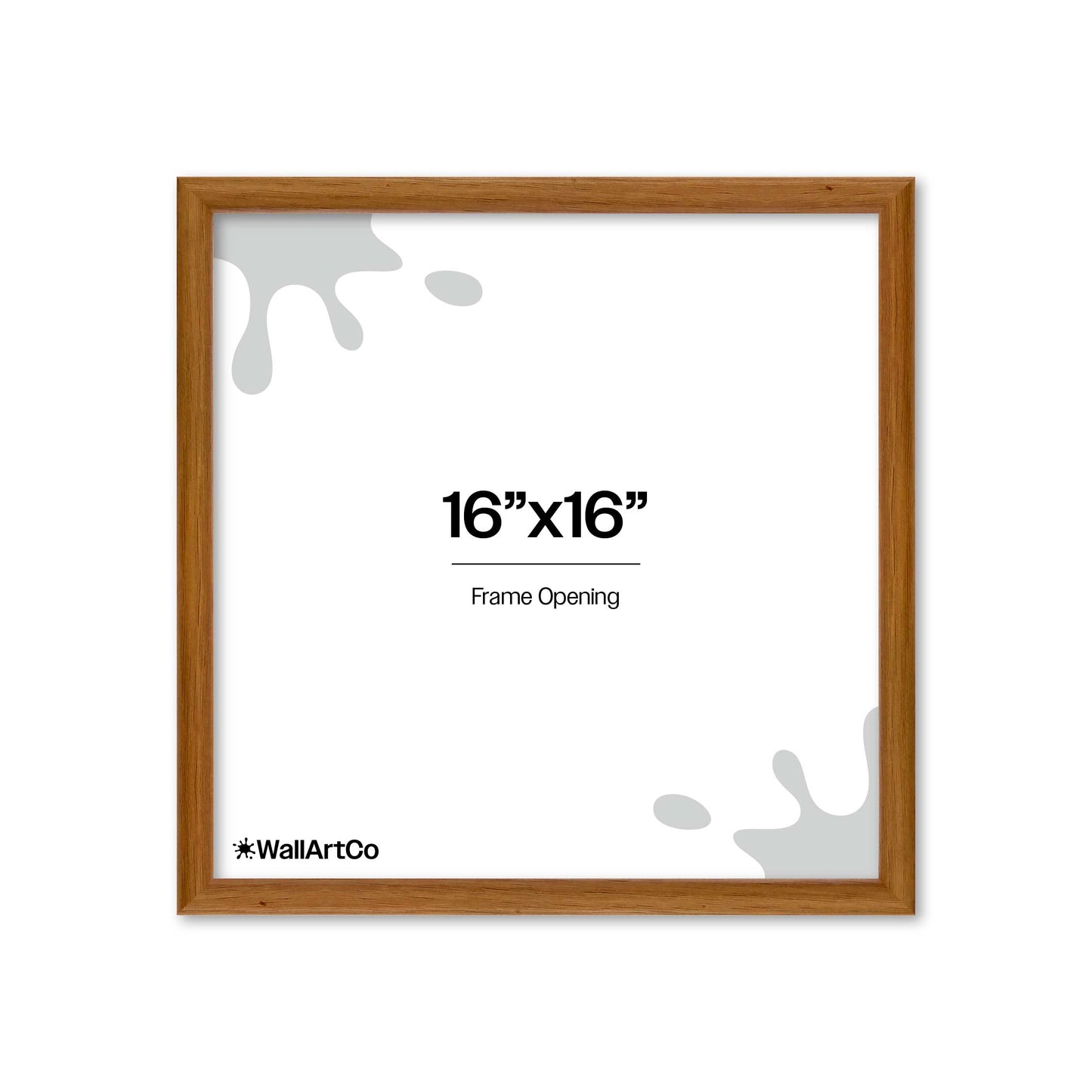 Front of picture frame
