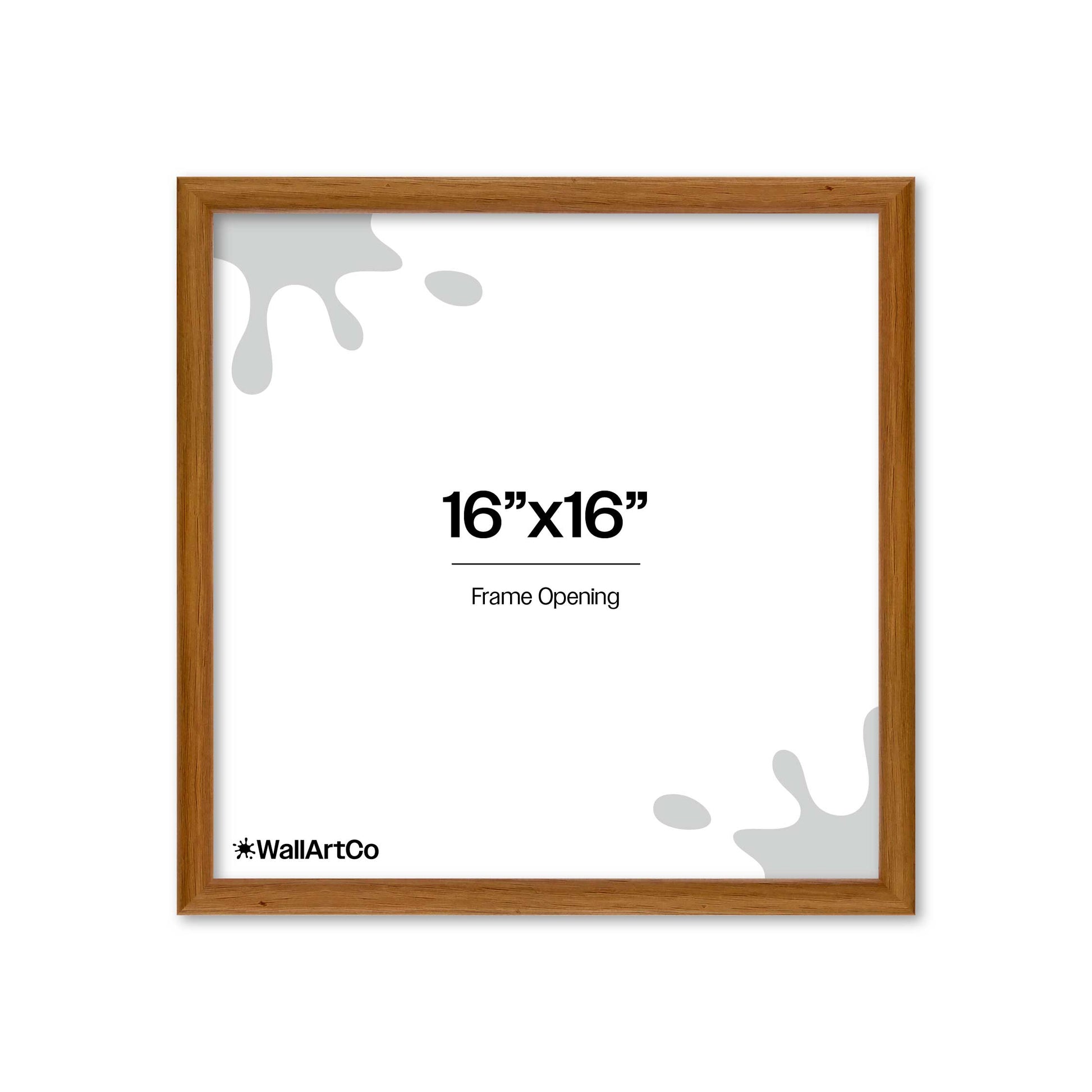 Front of picture frame