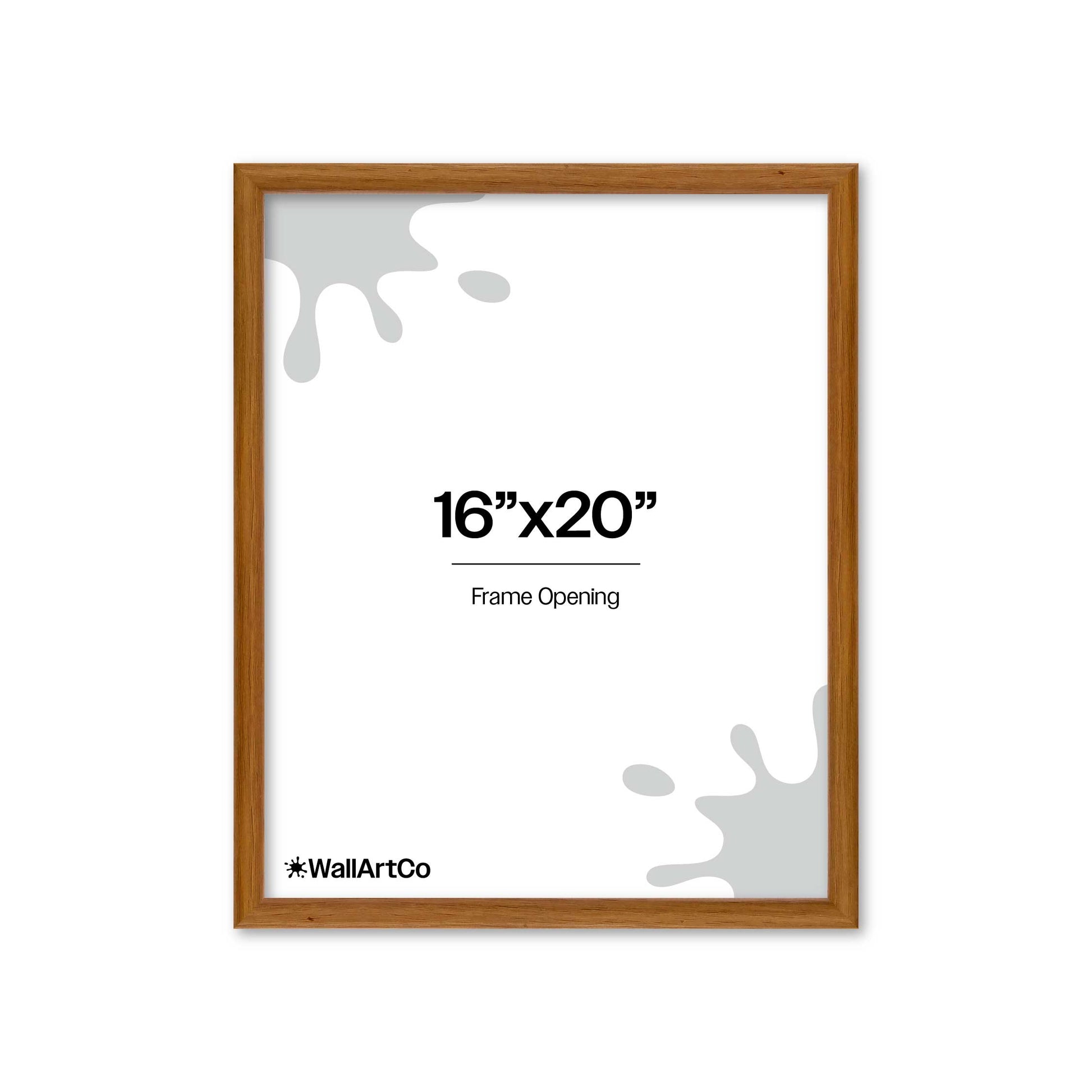 Front of picture frame