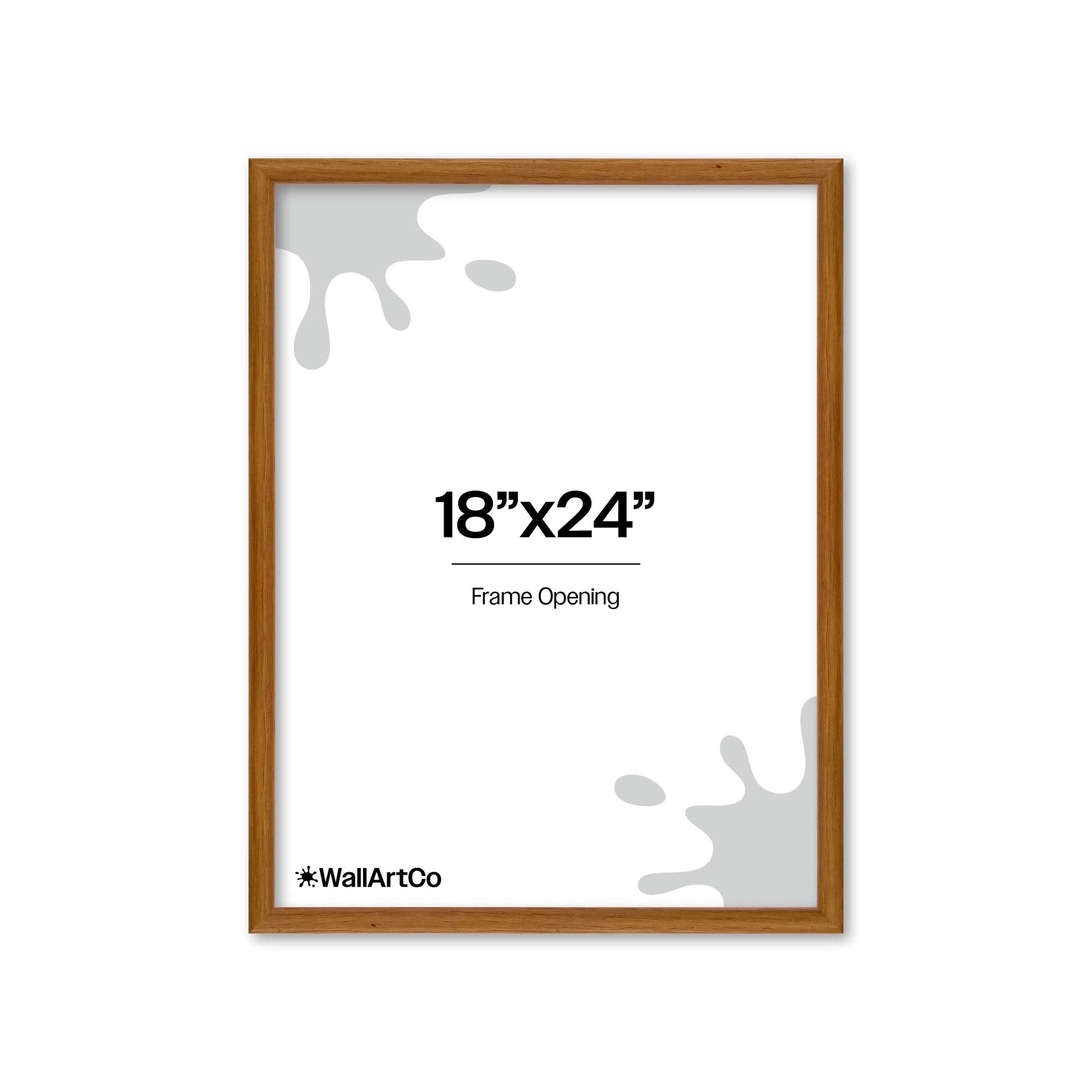 Front of picture frame