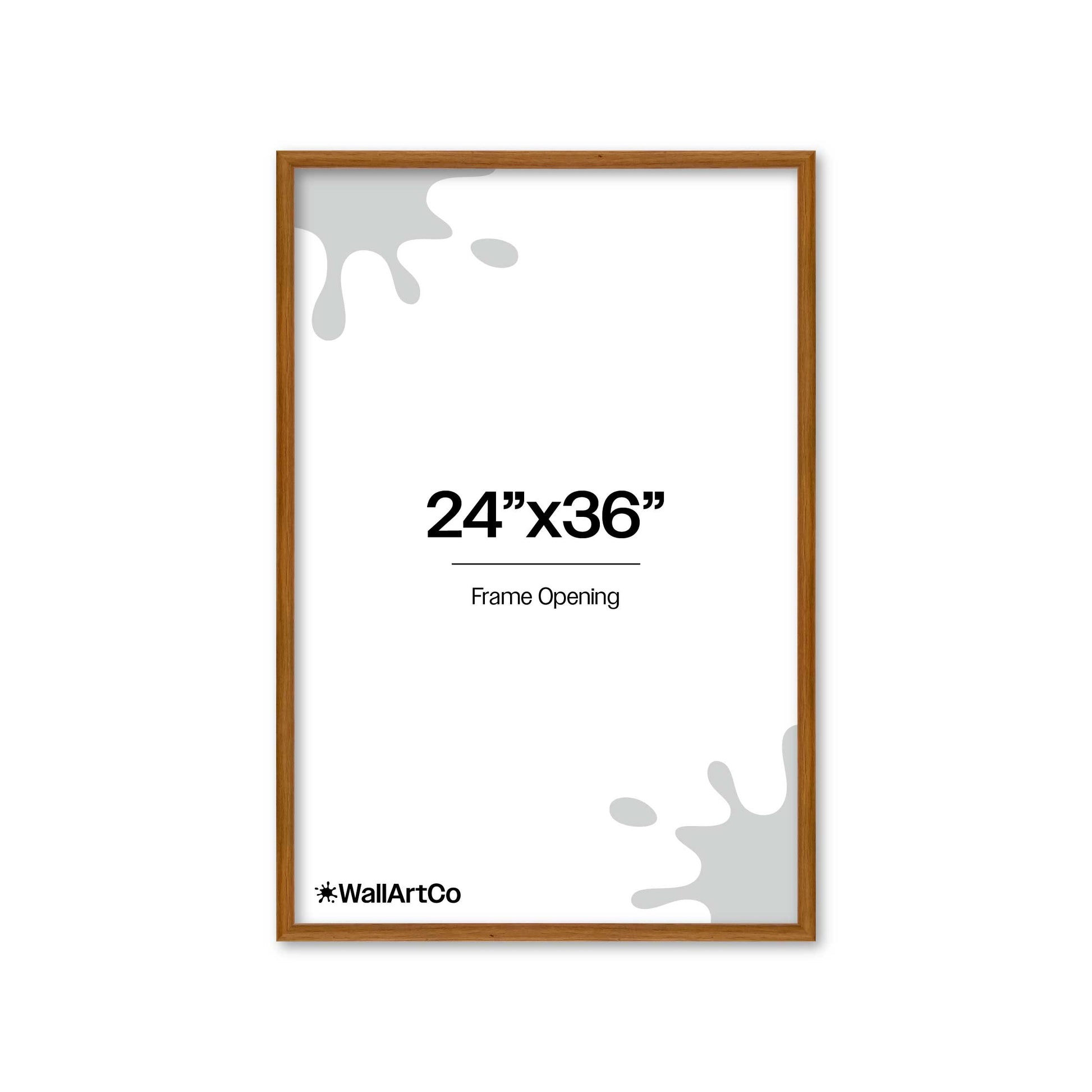Front of picture frame