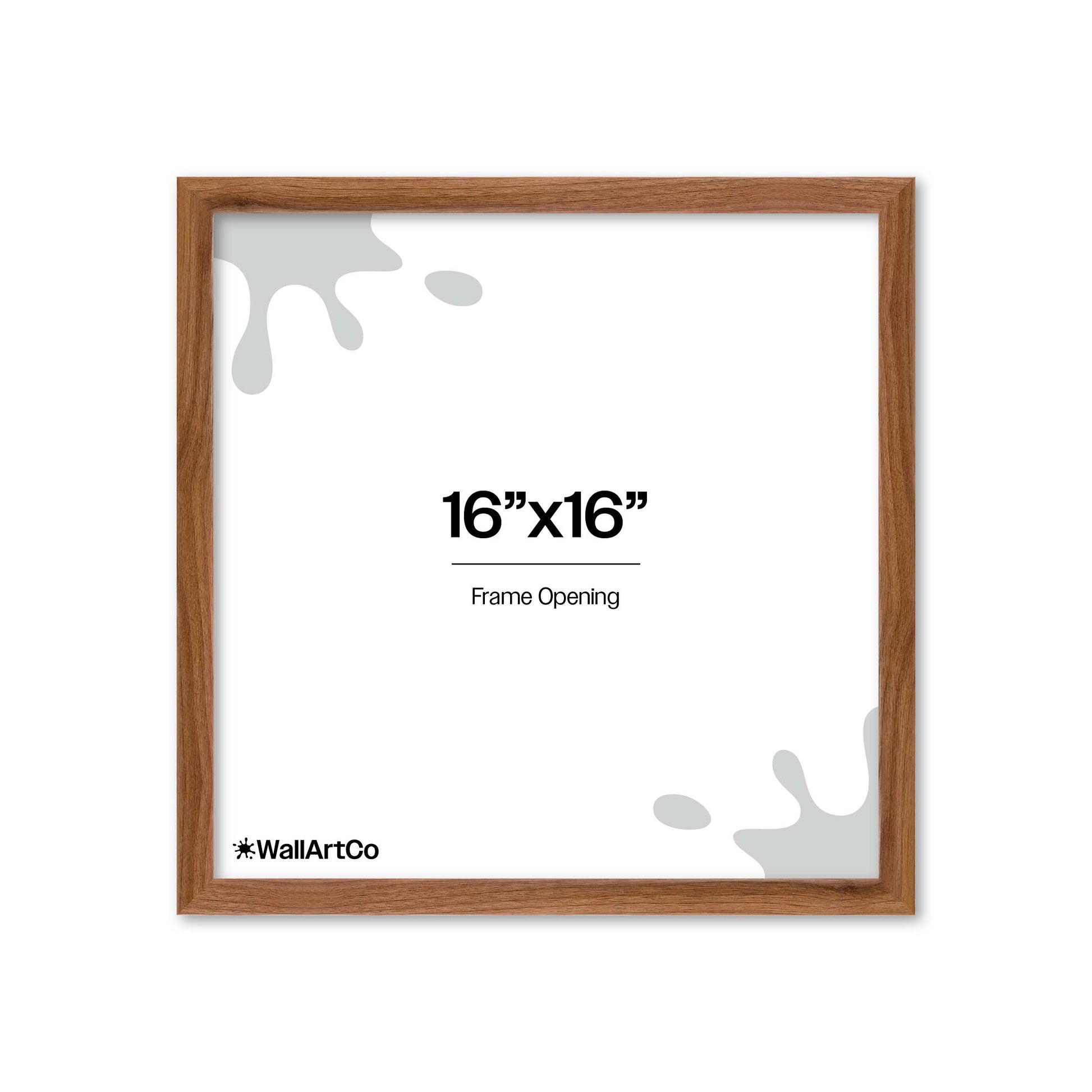 Front of picture frame