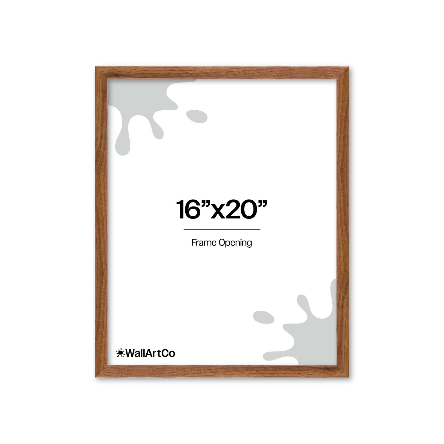 Front of picture frame