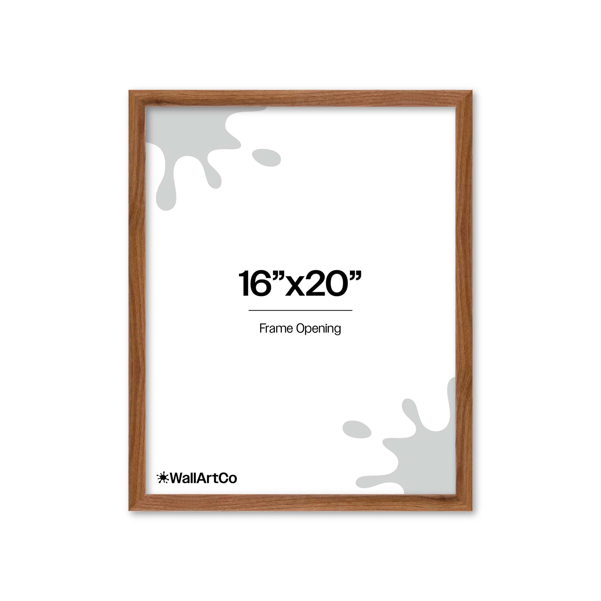 Front of picture frame