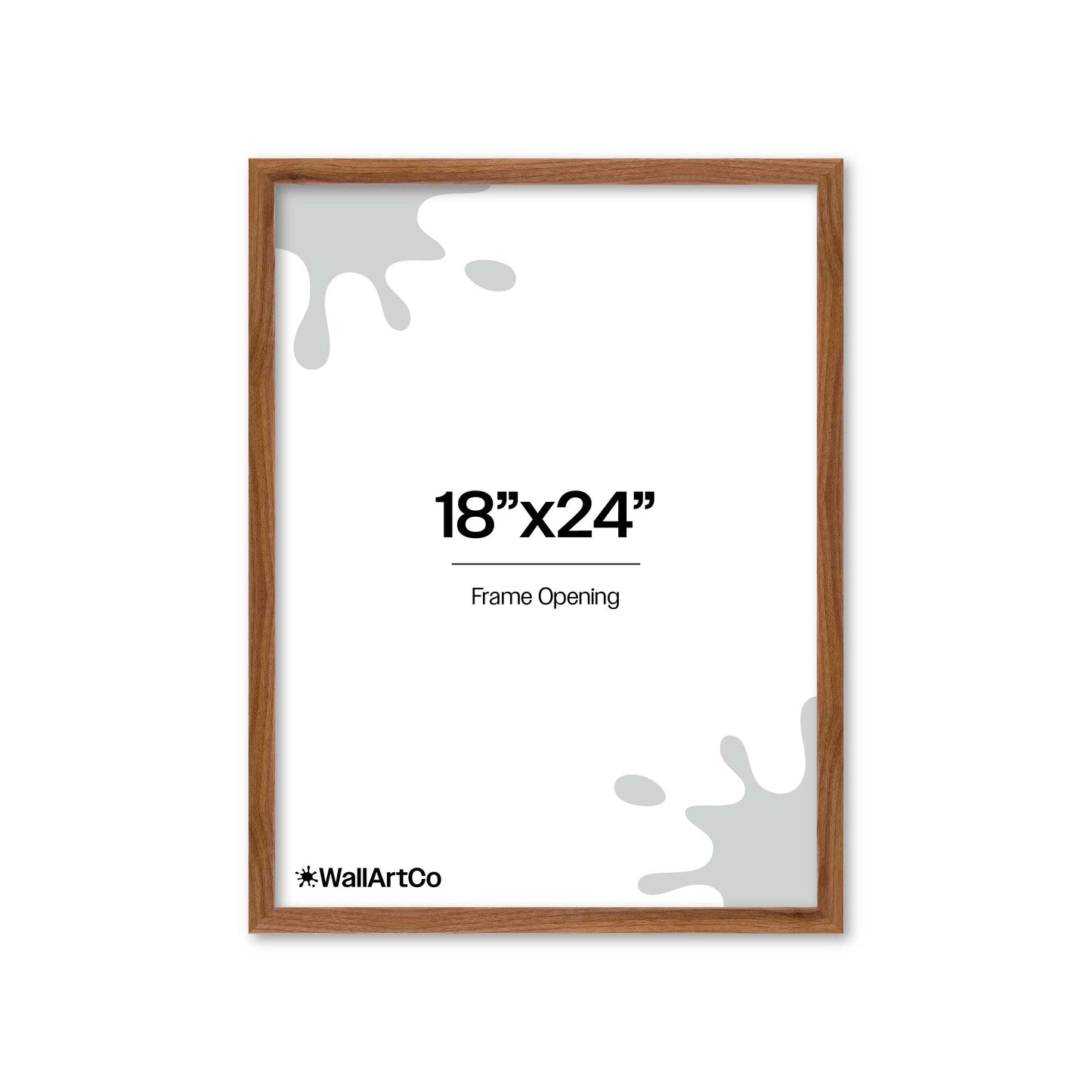 Front of picture frame