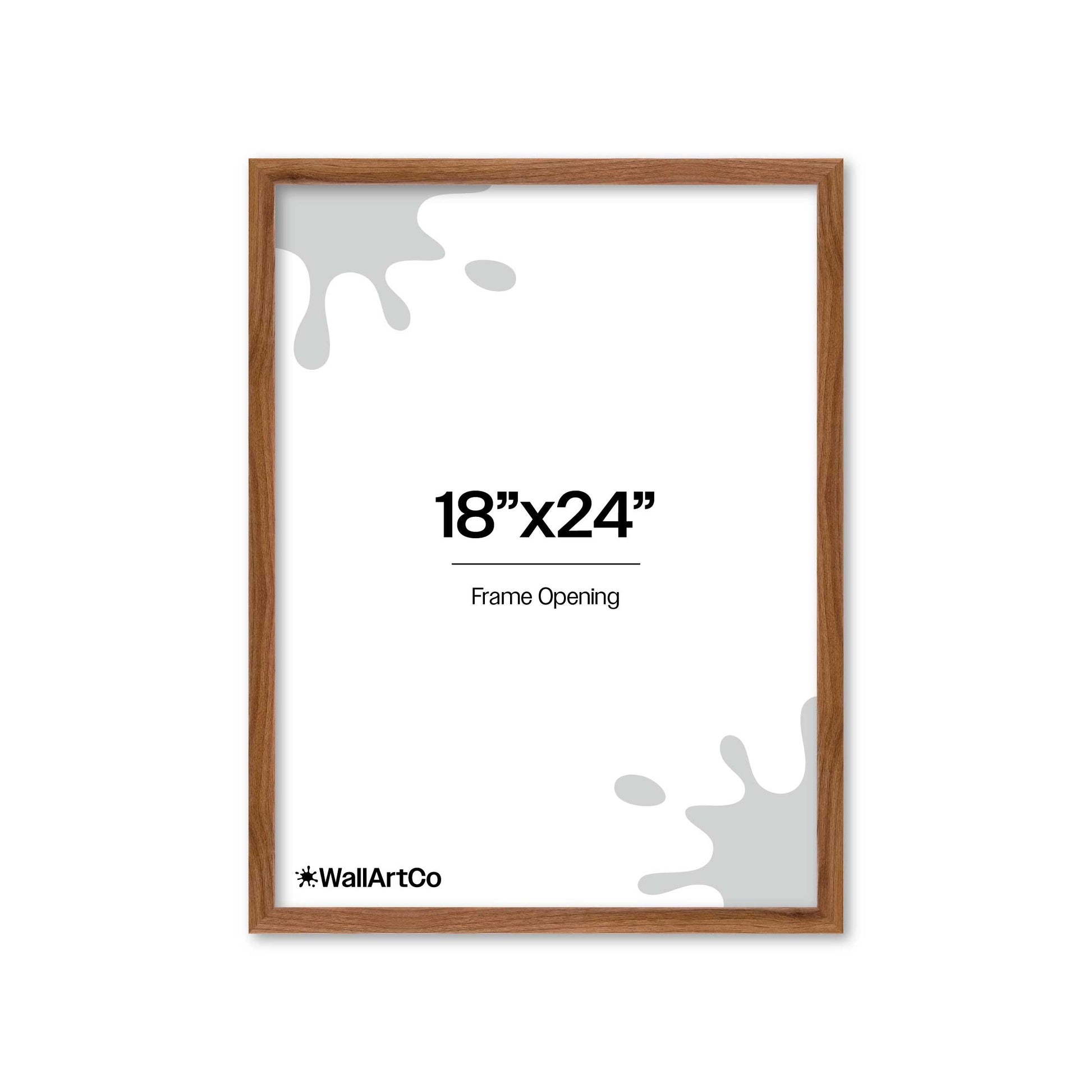 Front of picture frame