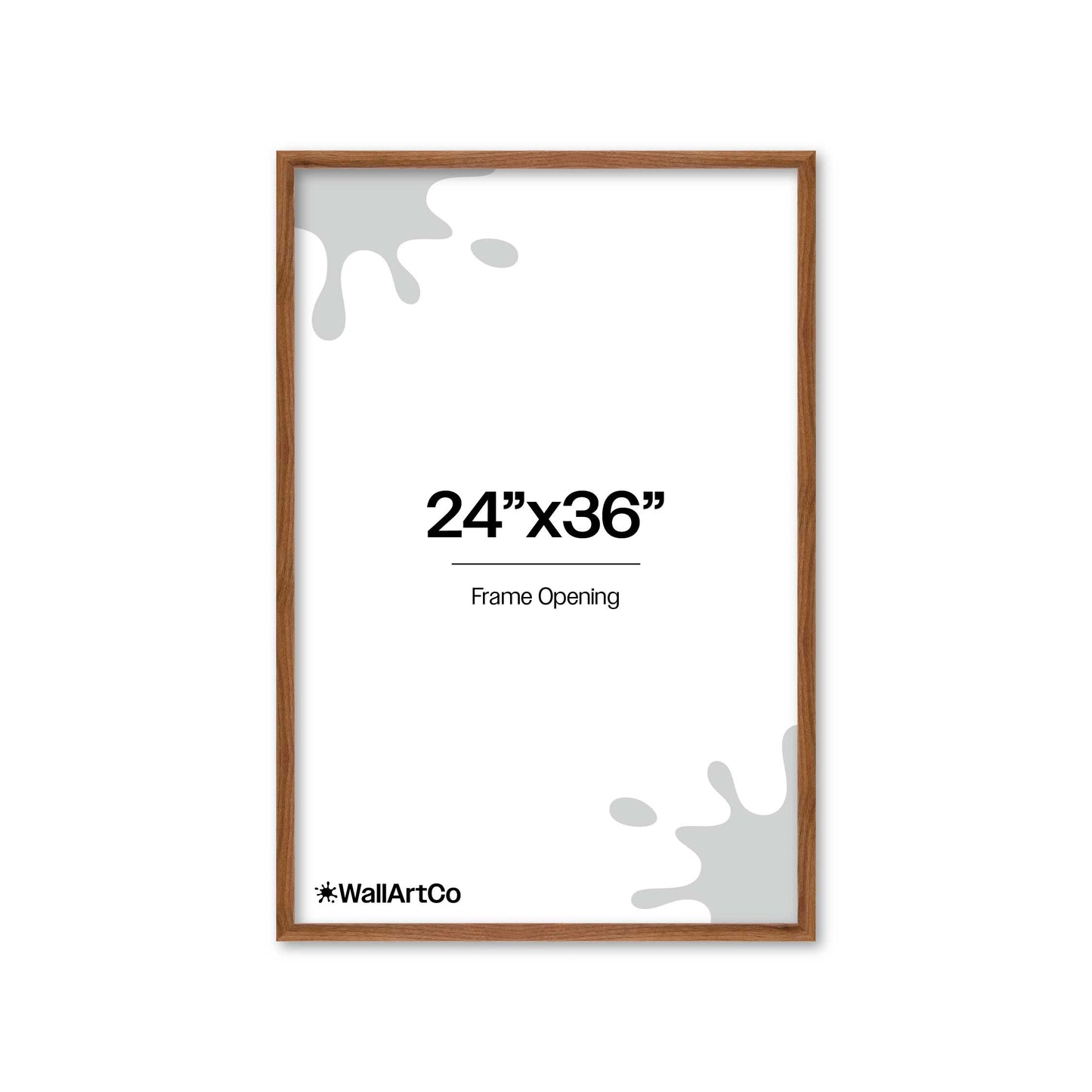 Front of picture frame