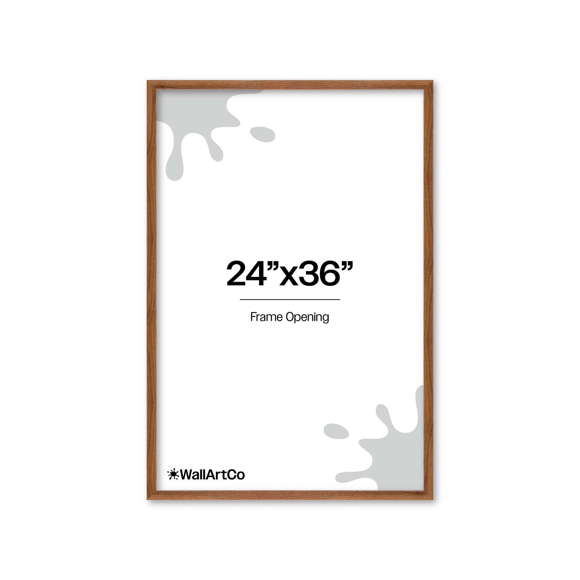 Front of picture frame