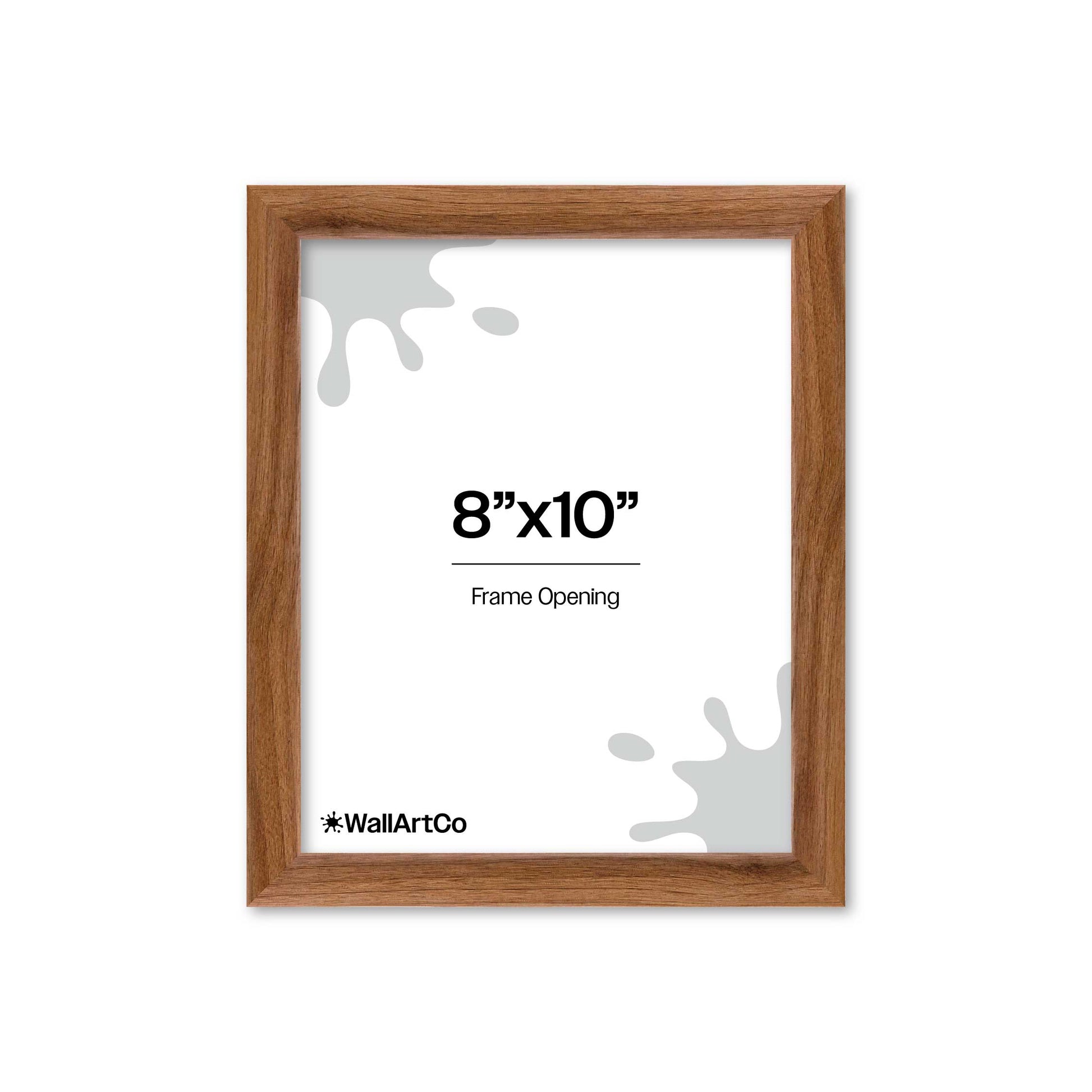 Front of picture frame