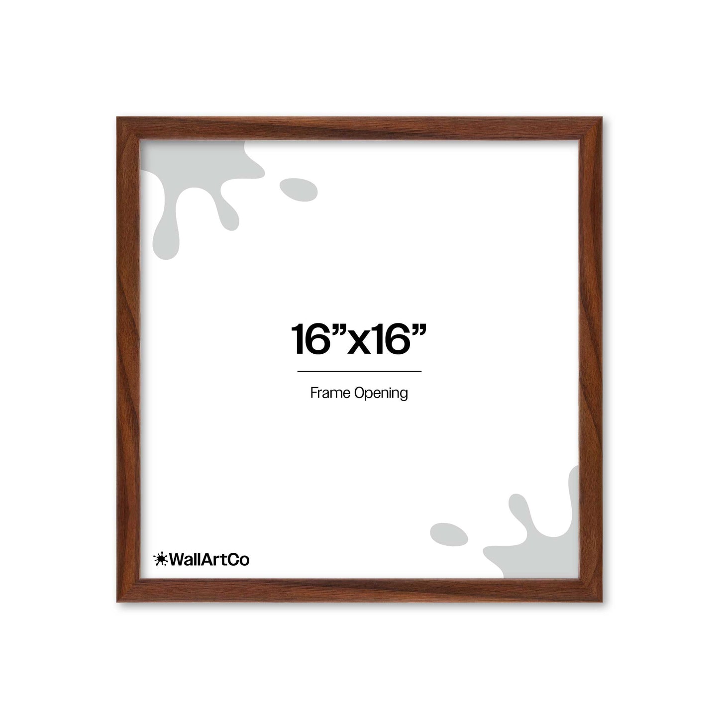 Front of picture frame