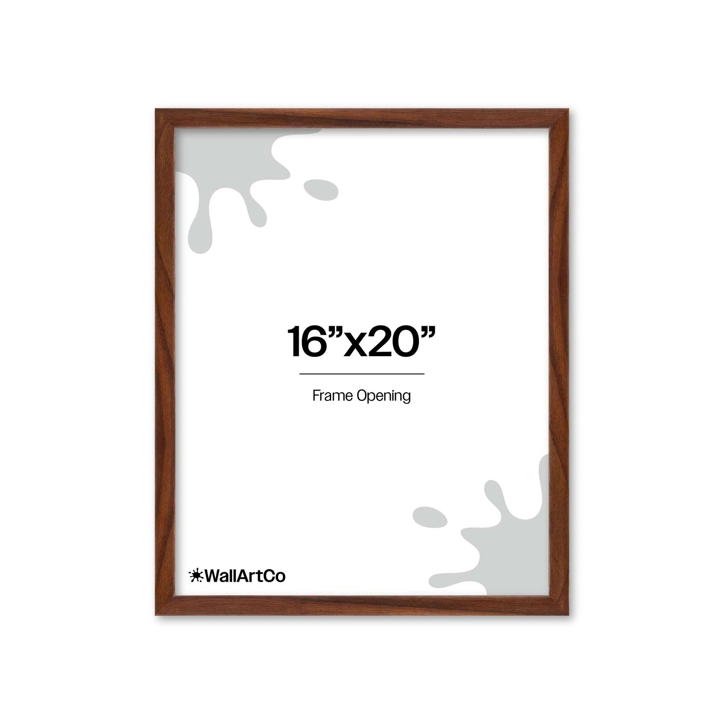 Front of picture frame