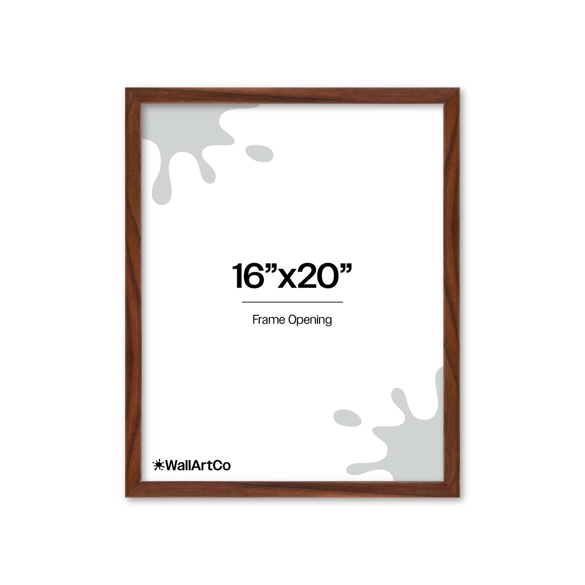Front of picture frame