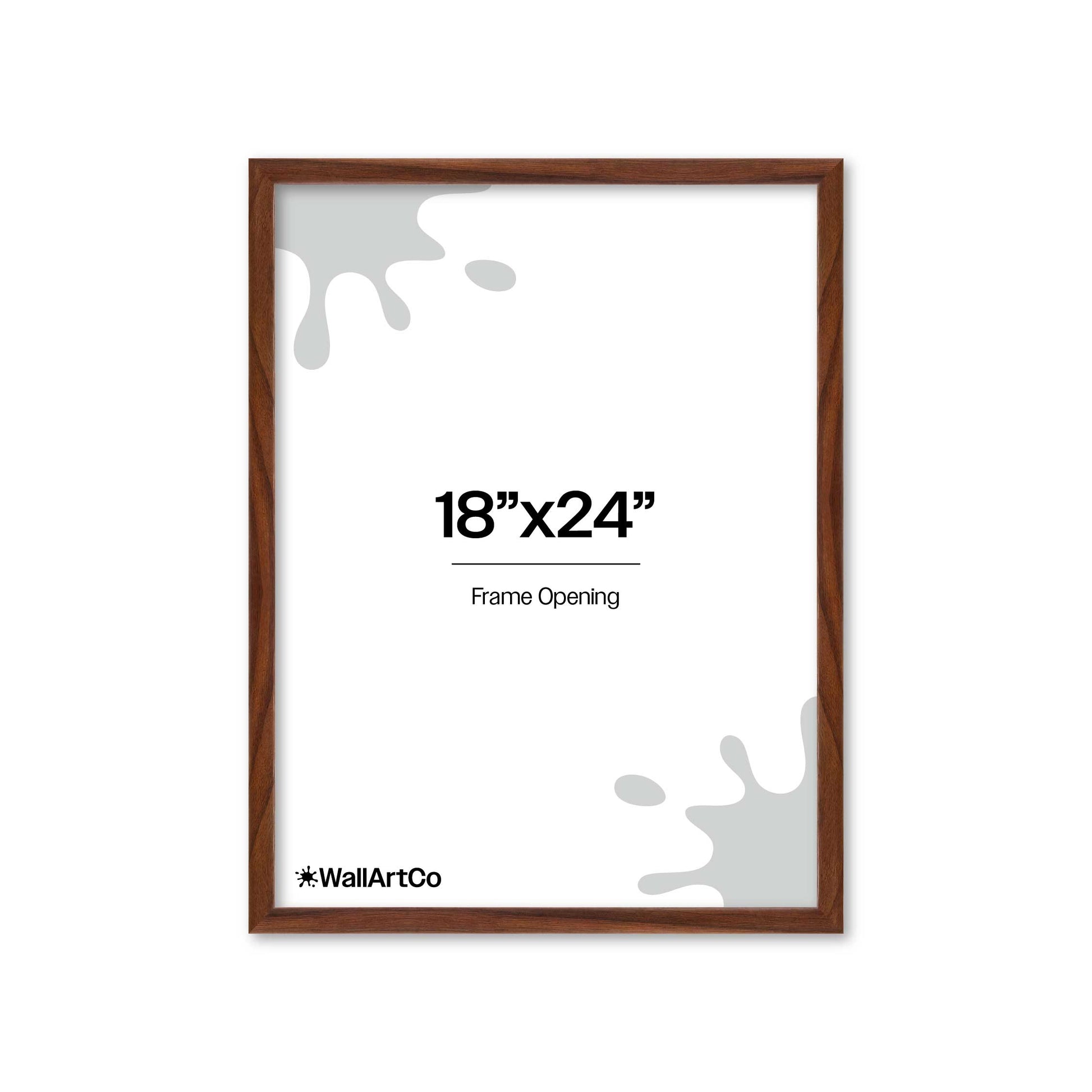 Front of picture frame