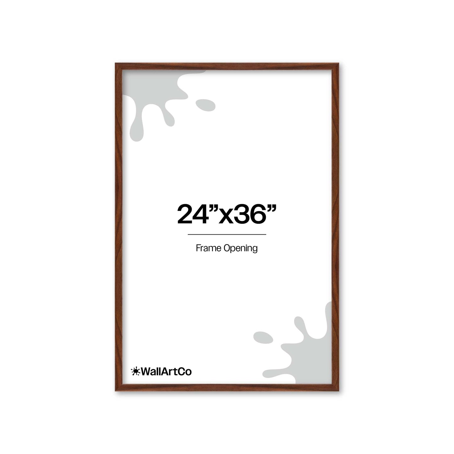 Front of picture frame