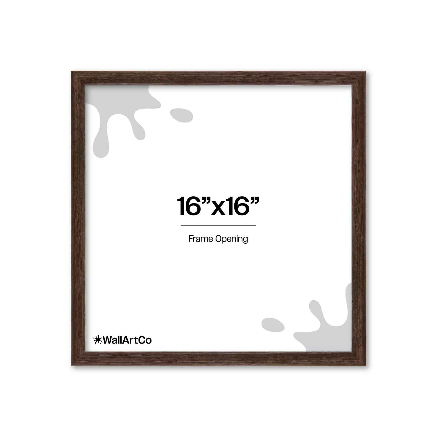 Front of picture frame