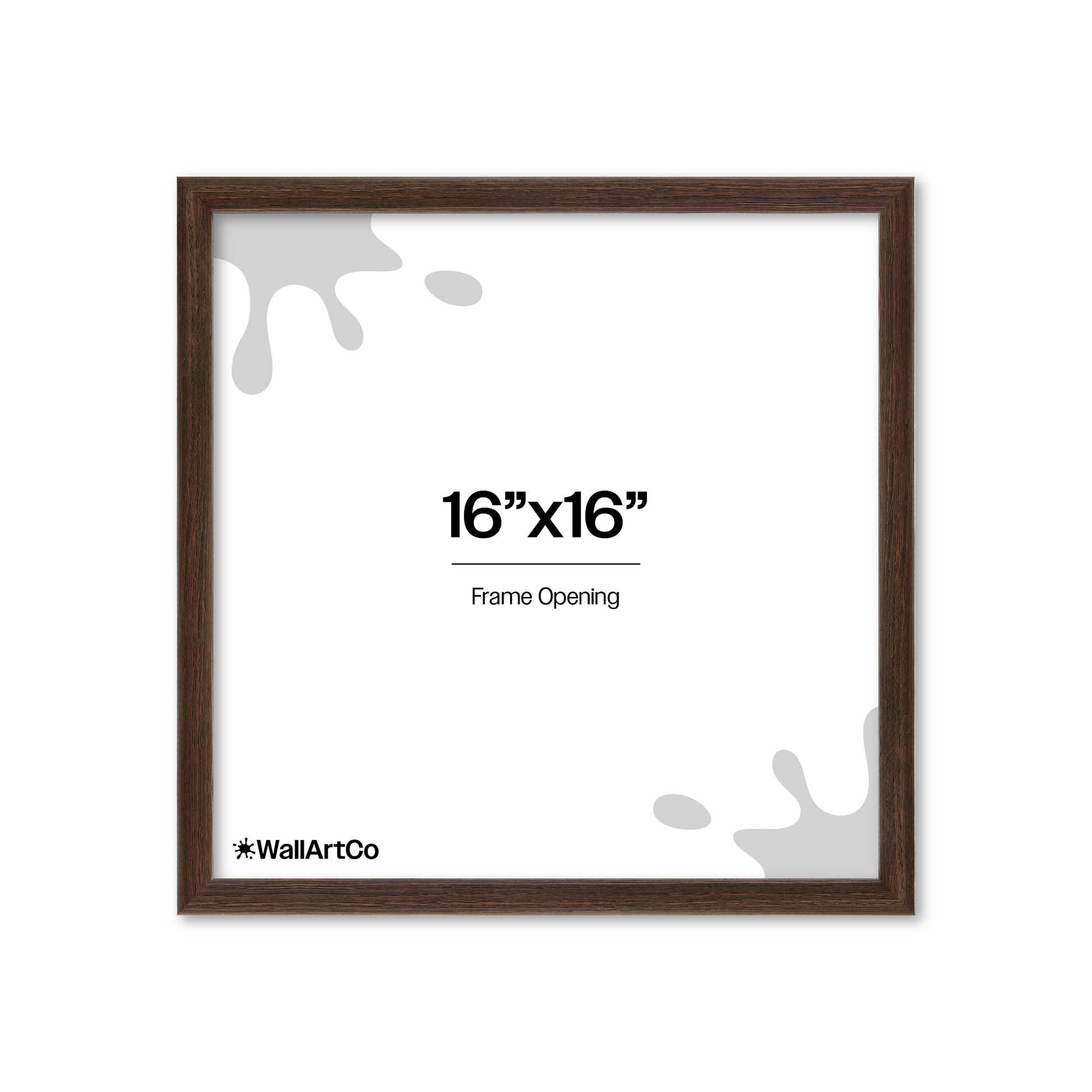Front of picture frame