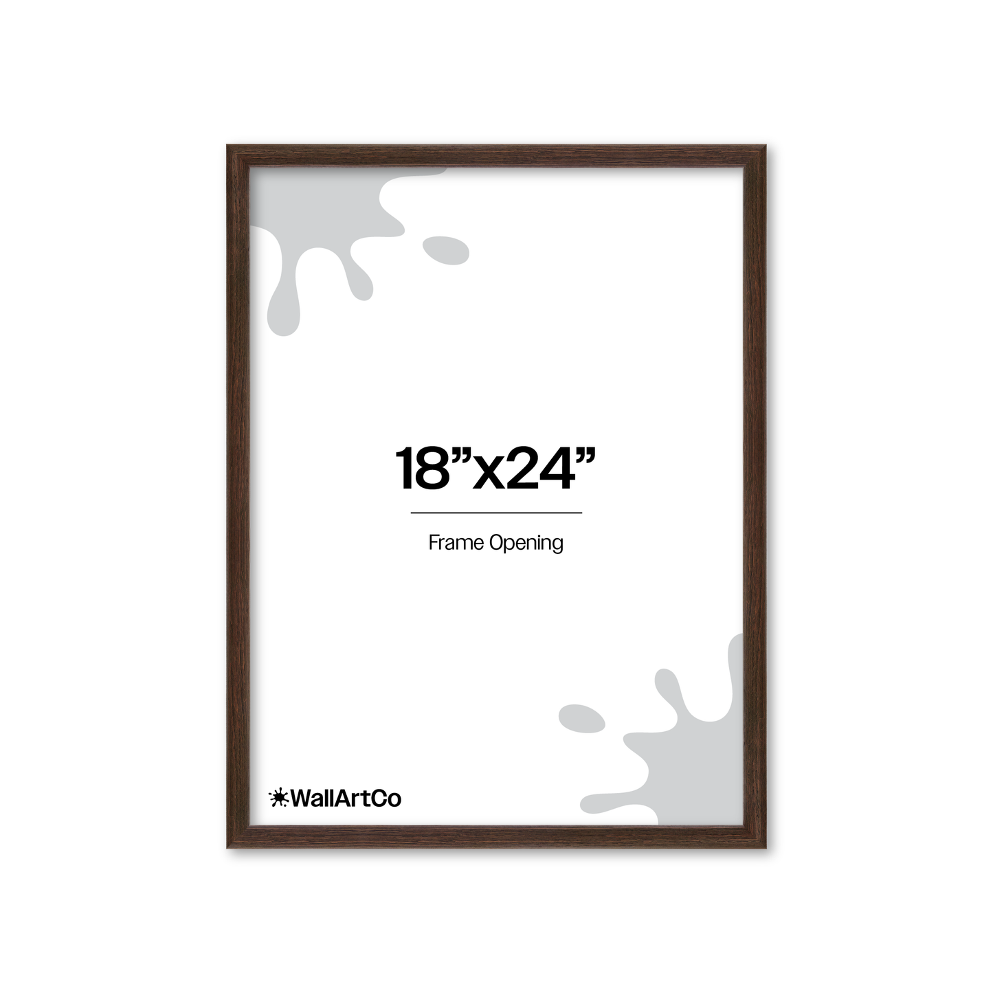 Front of picture frame