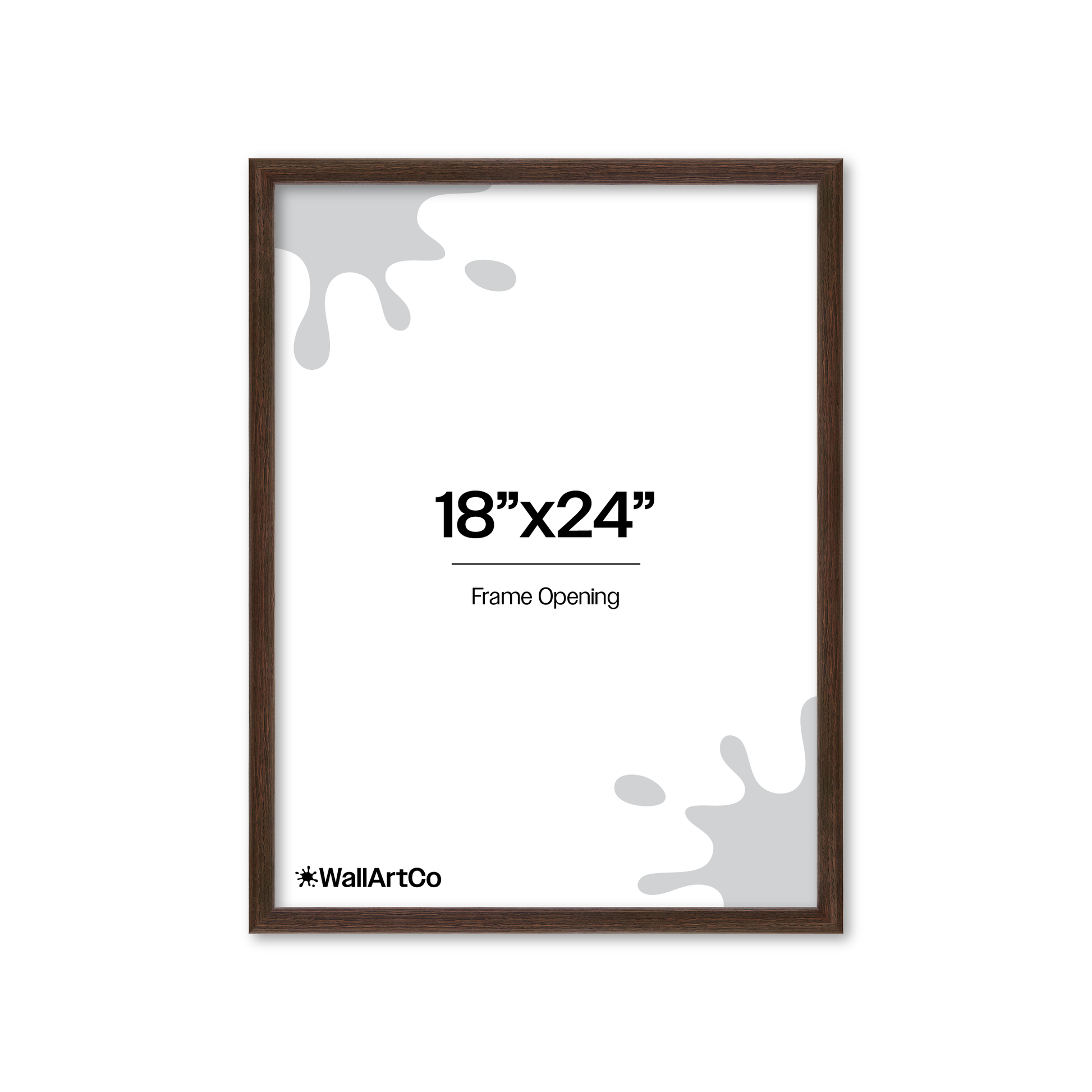 Front of picture frame