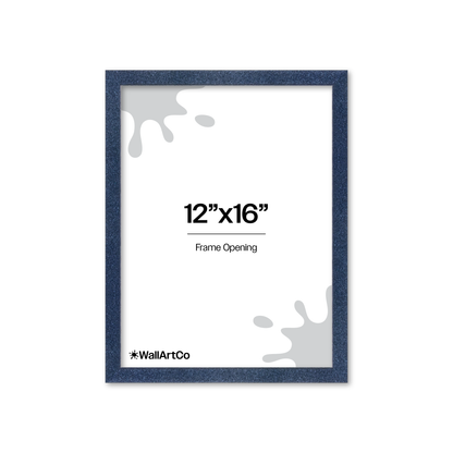 The Little Luxe - Blue Glitter Picture Frame