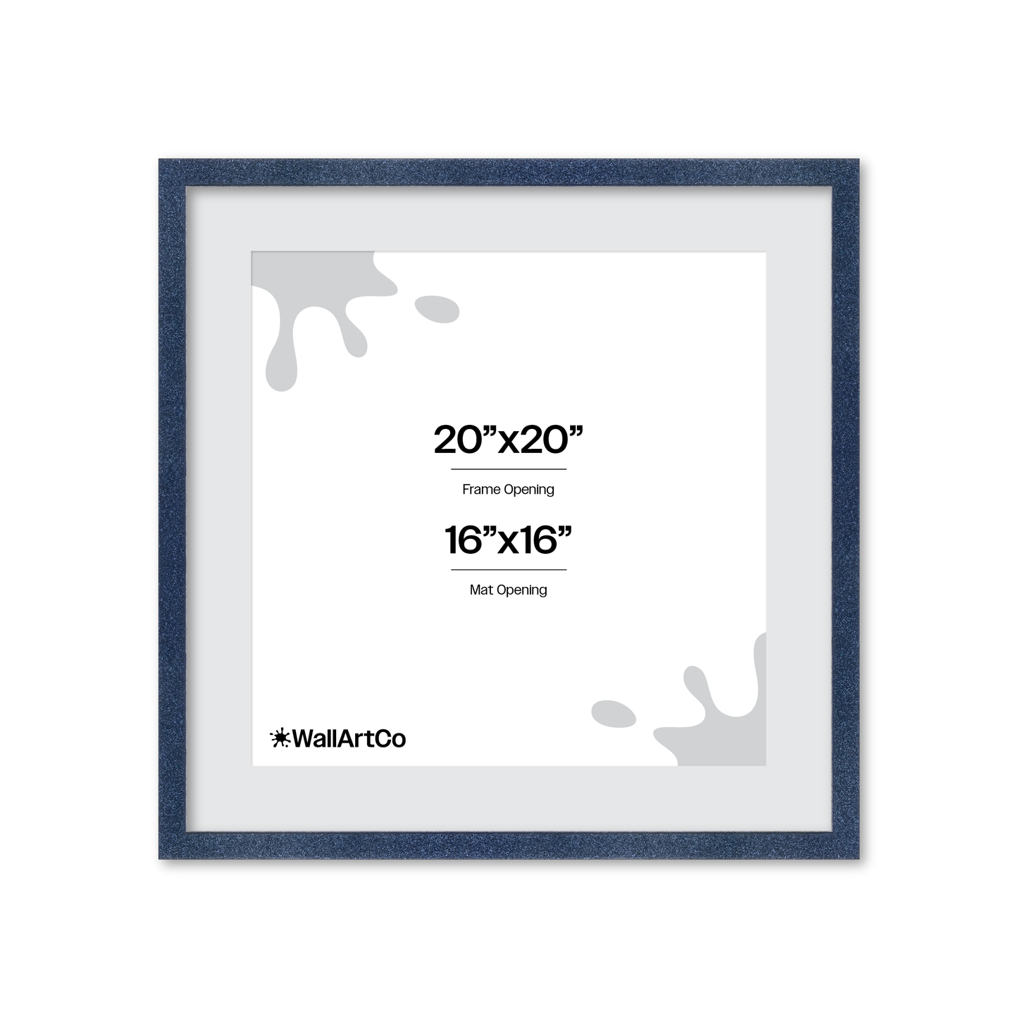 Front of picture frame