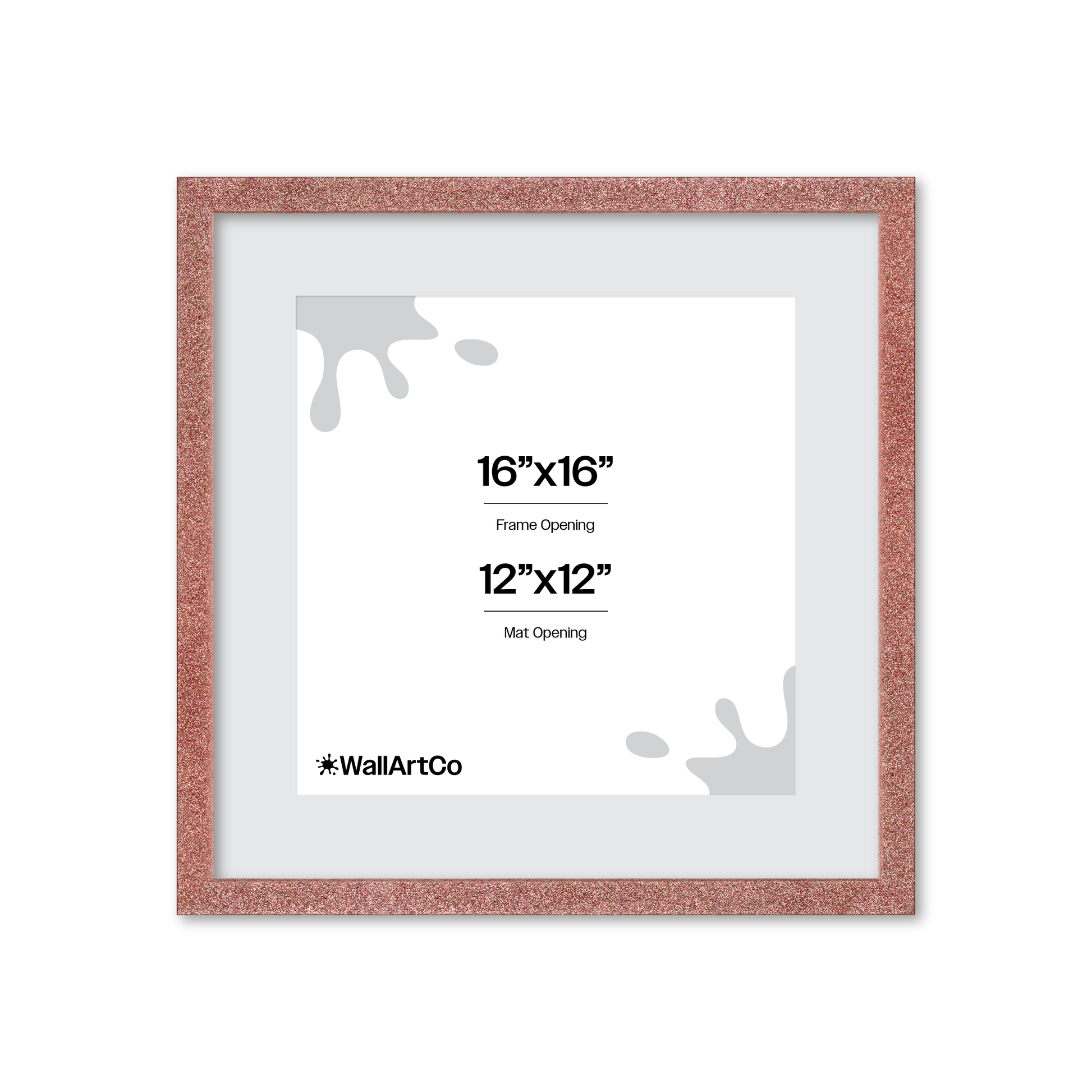 Front of picture frame