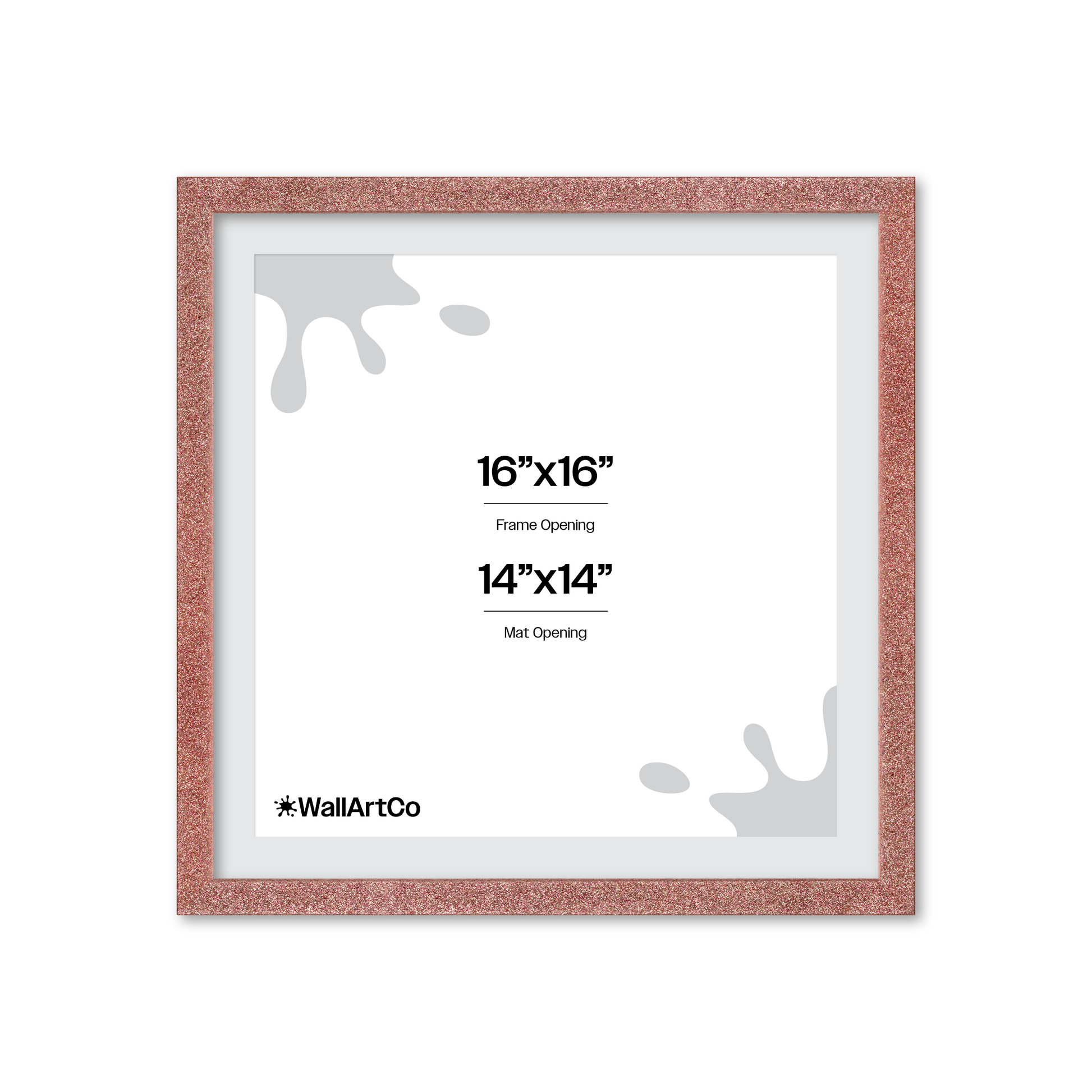 Front of picture frame