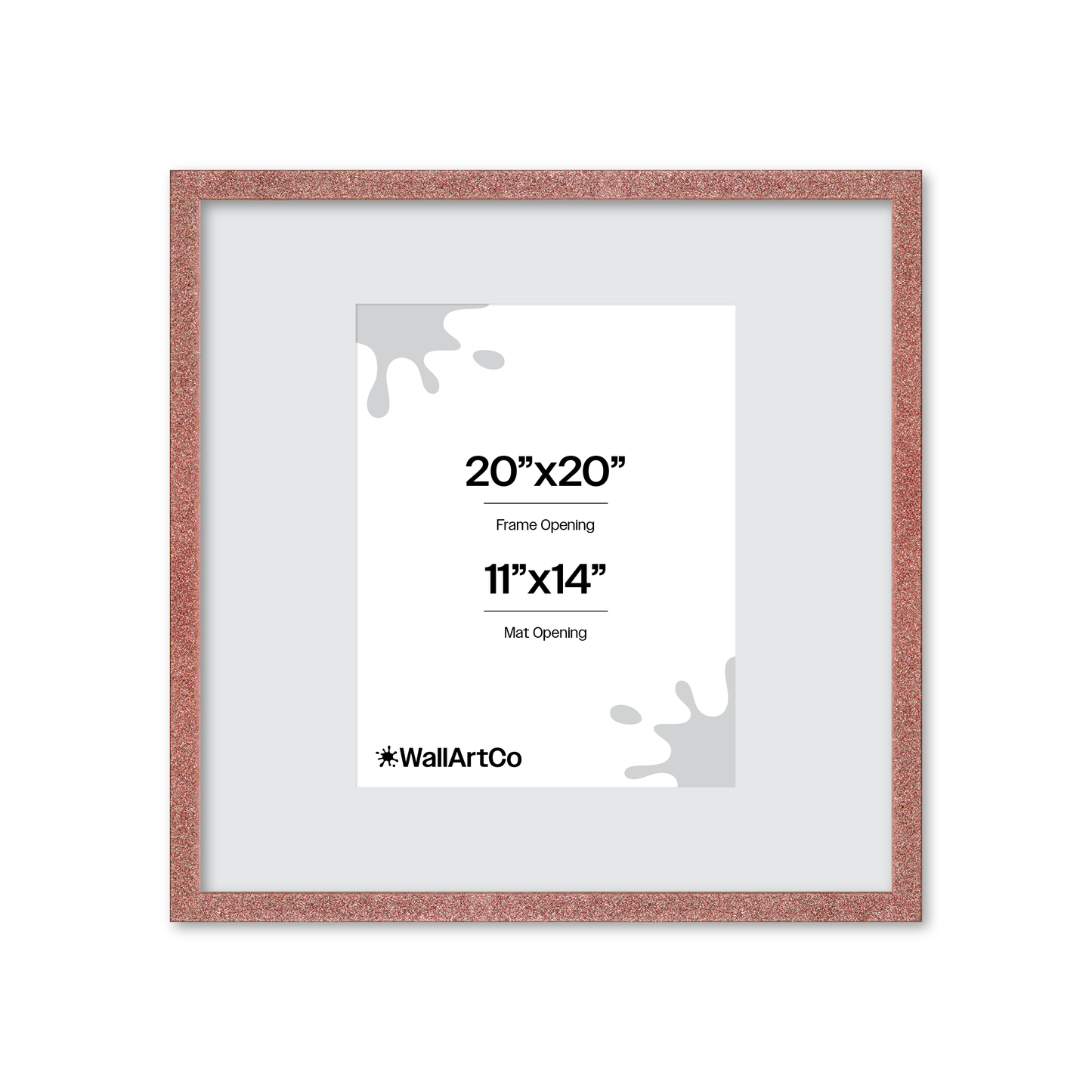 Front of picture frame