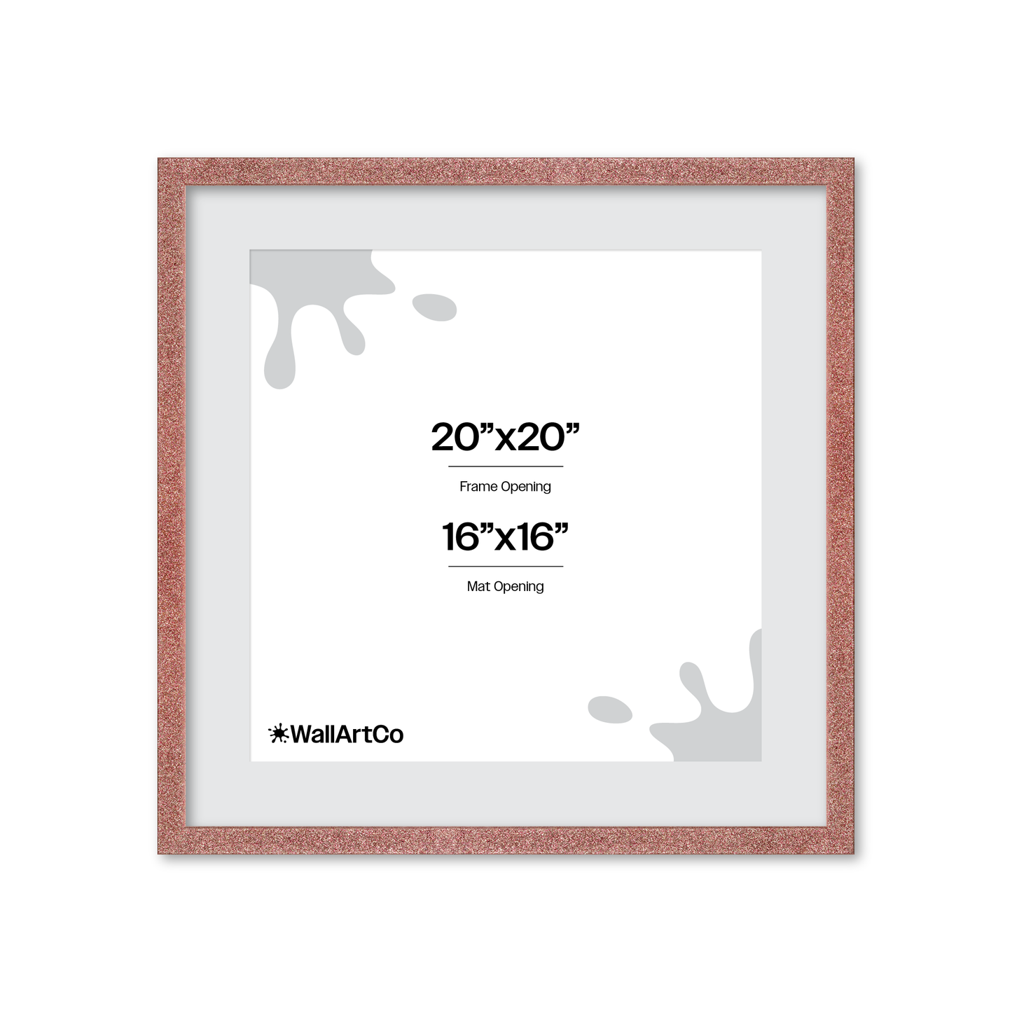 Front of picture frame