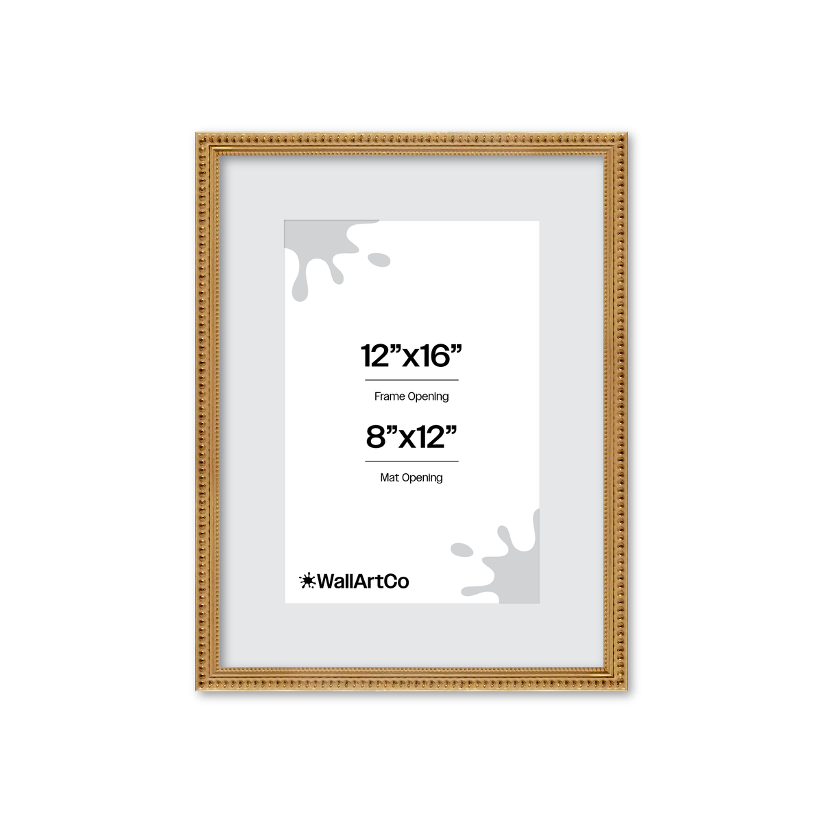 The Debutante Gold Picture Frame