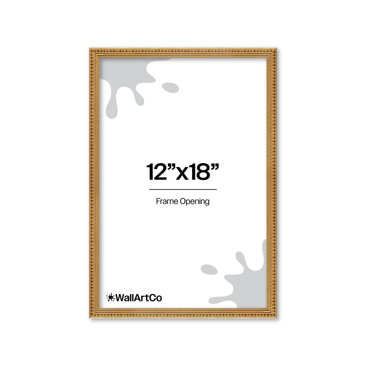 The Debutante Gold Picture Frame