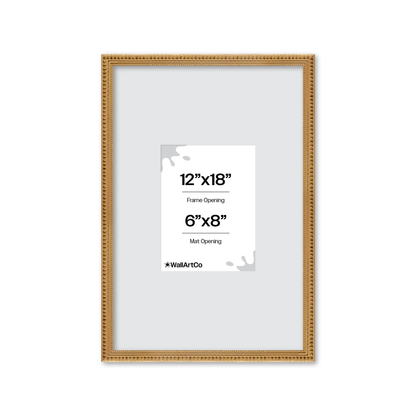 The Debutante Gold Picture Frame