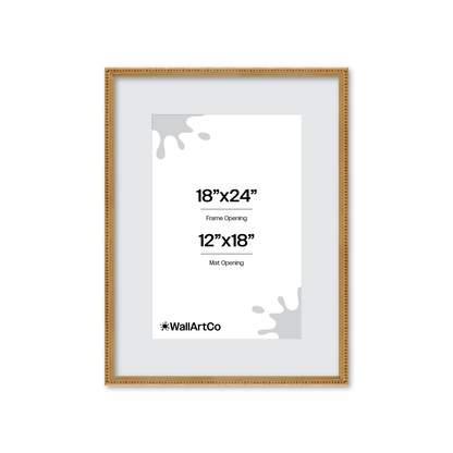 The Debutante Gold Picture Frame