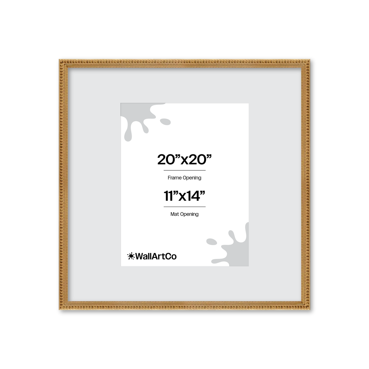The Debutante Gold Picture Frame
